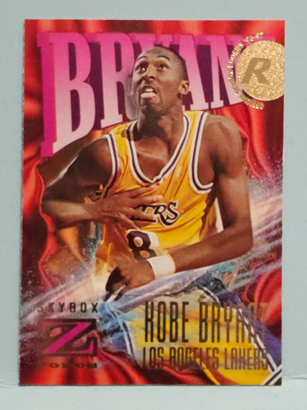 1996-97 Kobe Bryant RC #142 Fleer Skybox Z-Force LA Lakers Basketball Card