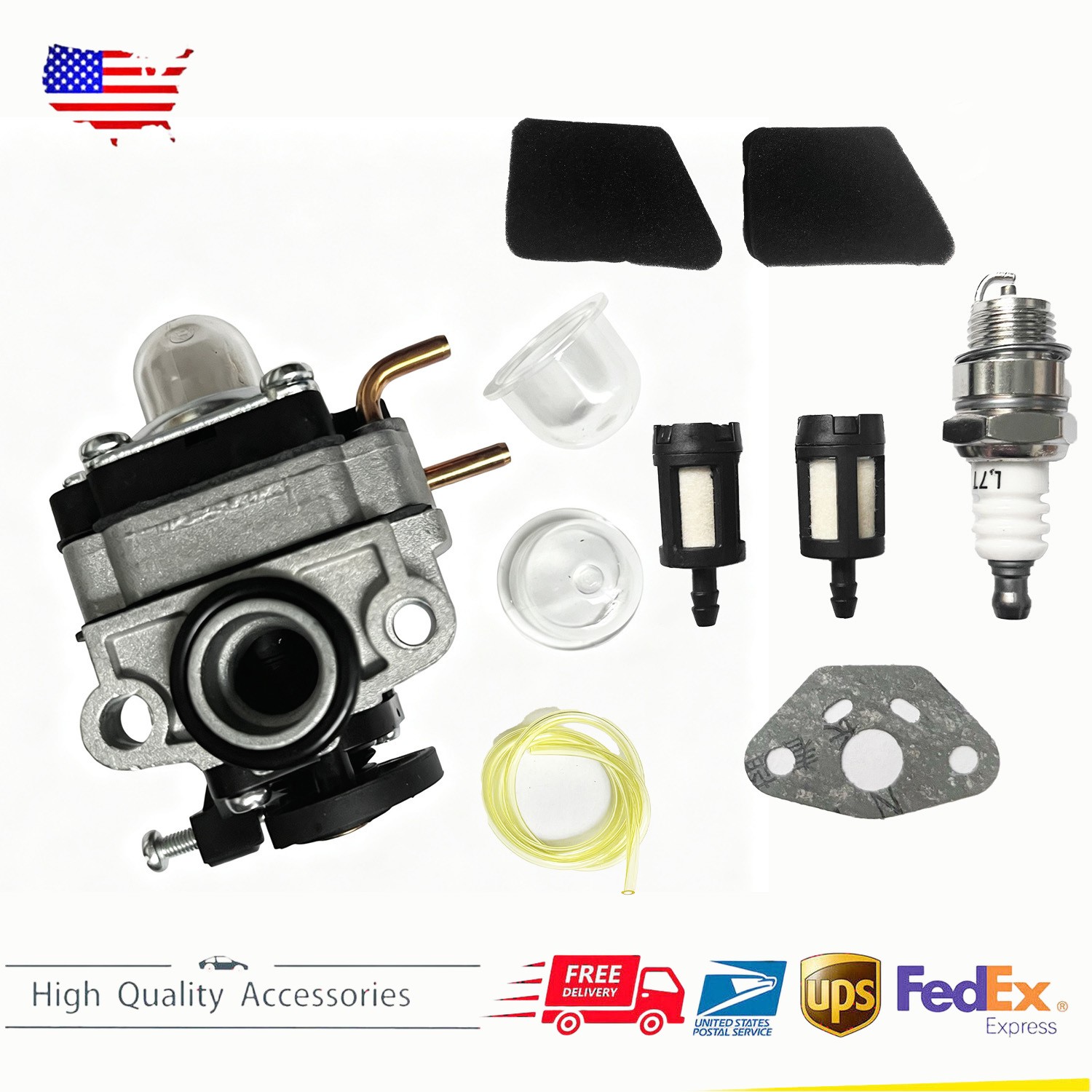 Carburetor 751-16046-4 For Craftsman Troy-Bilt TBC304 TBE304 TB304S TB304H