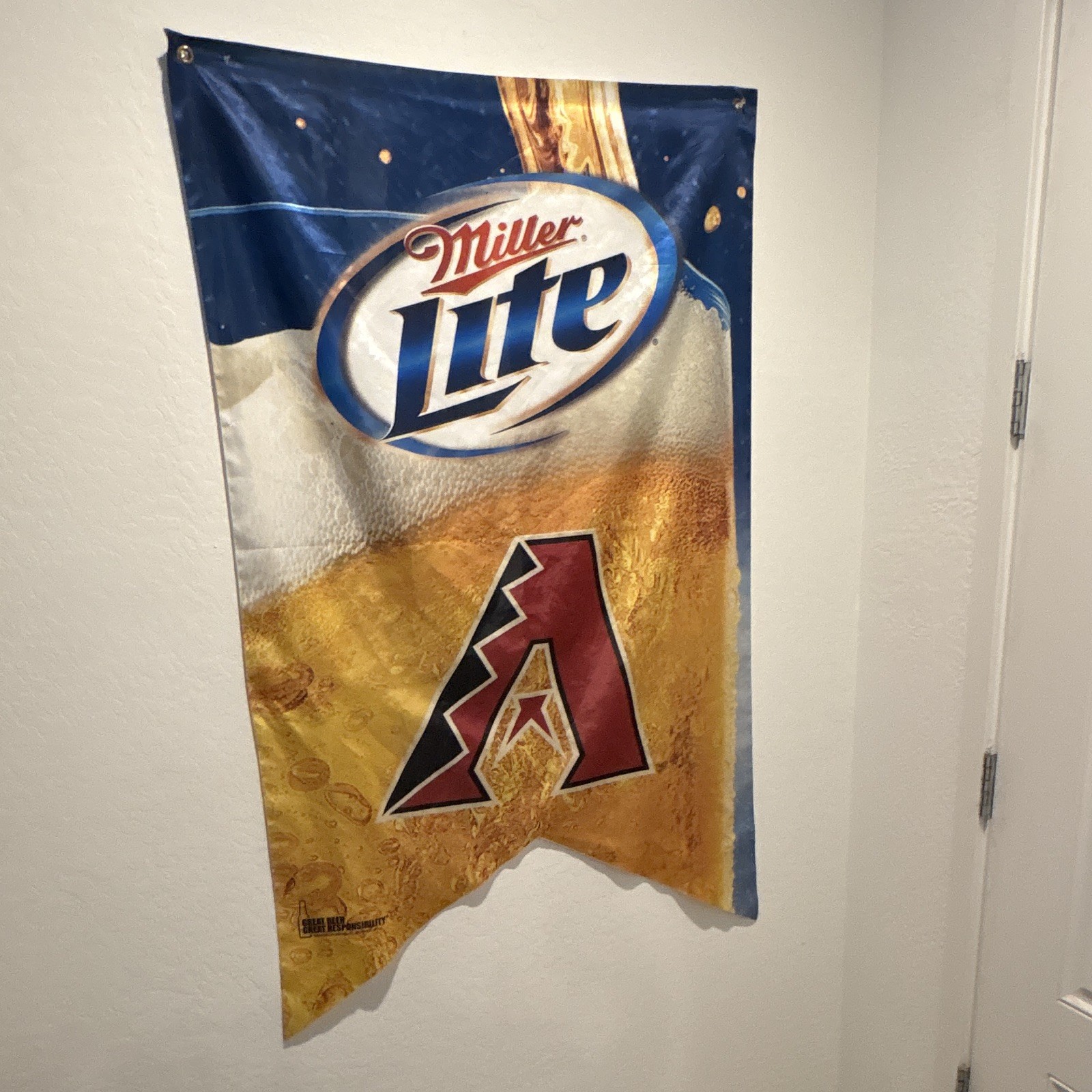 Miller Miller Lite Banner Sign \ Miller Miller Lite Banner Sign \