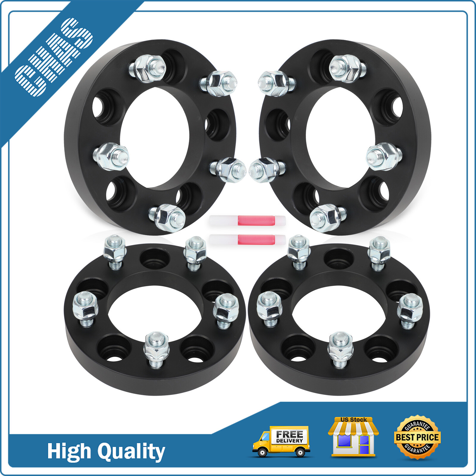 (4) 5x4.75 to 5x5 Wheel Adapters 1\