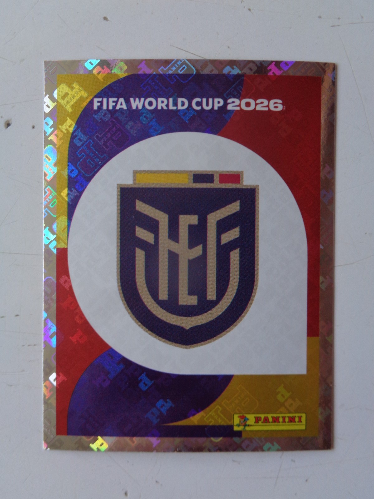 2026 PANINI  WORLD CUP  GOLD Crumple Stickers SINGLES - PICK & COMPLETE SET   C