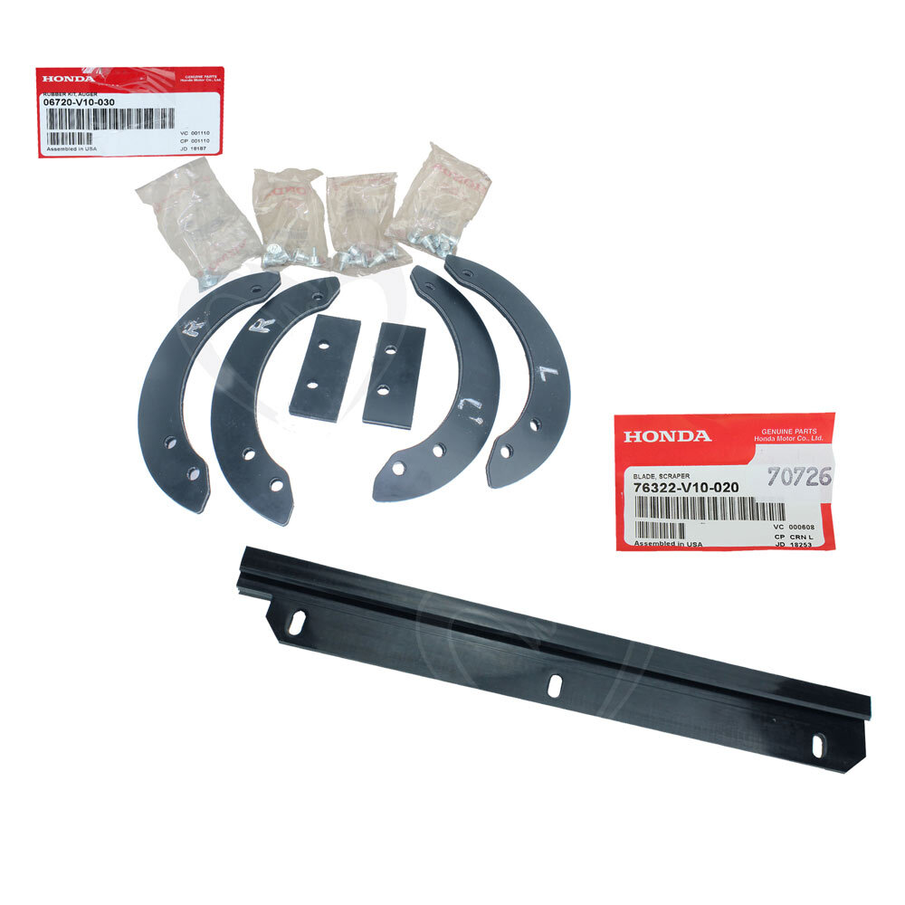 Honda HS520/720 Snowblower Auger (06720-V10-030) and Scraper (76322-V10-020) Kit Honda HS520/720 Snowblower Auger (06720-V10-030) and Scraper (76322-V10-020) Kit
