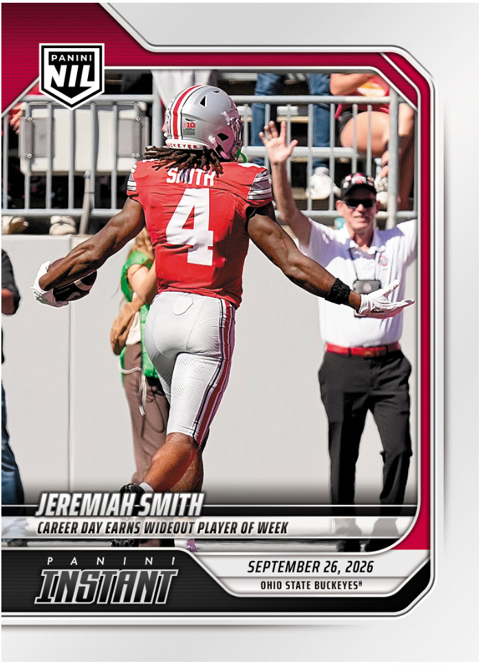 Jeremiah Smith 2026 Panini Instant NIL #JSM Ohio State Buckeyes PRESALE