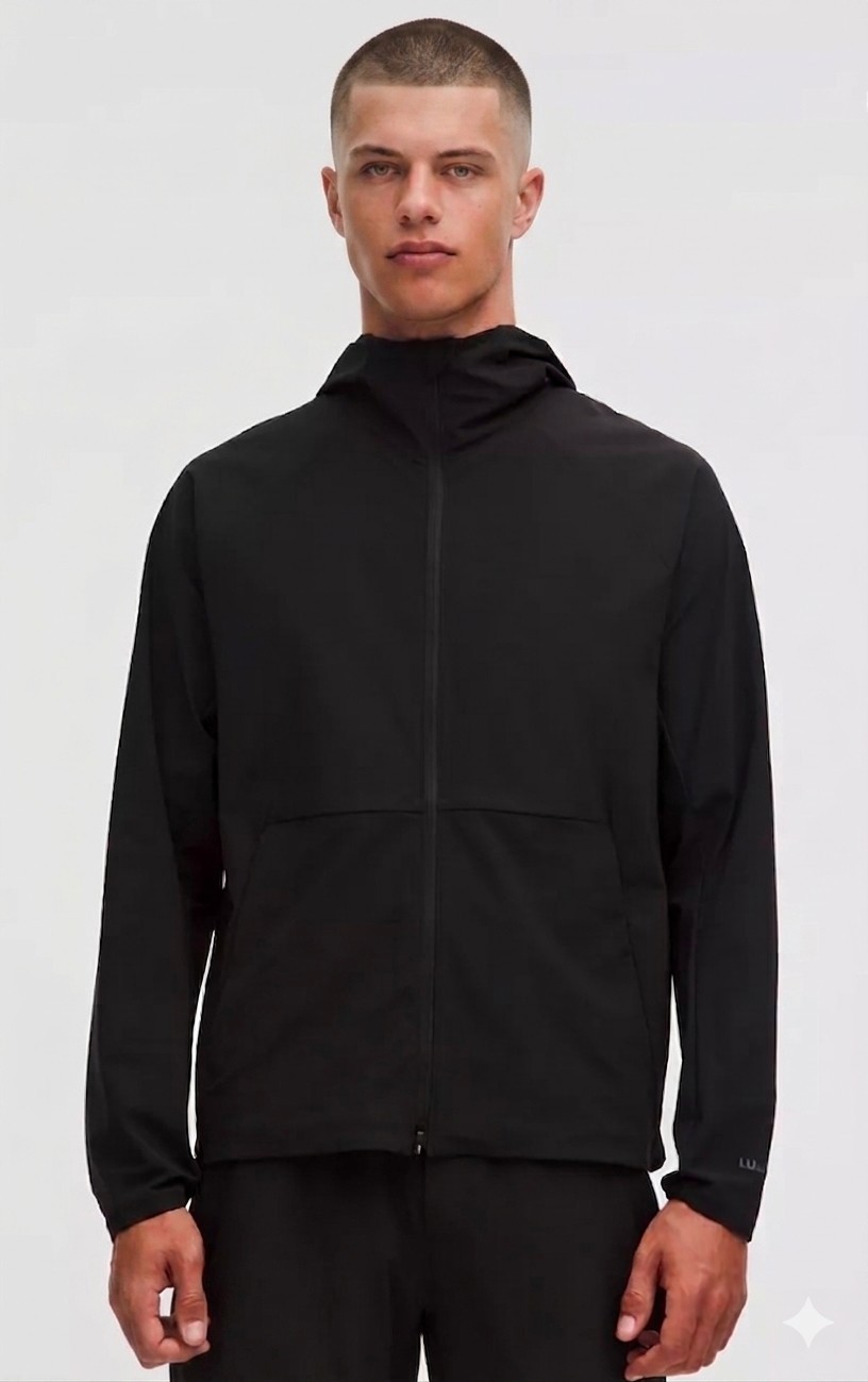 Lululemon Men’s Pace Breaker Jacket Black Sz M