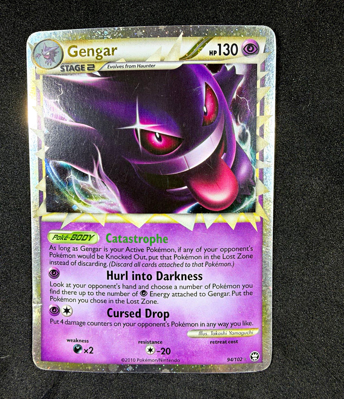 The Pokémon Company Gengar Prime 94/102 Triumphant Holo Stage 2 130 HP EN
