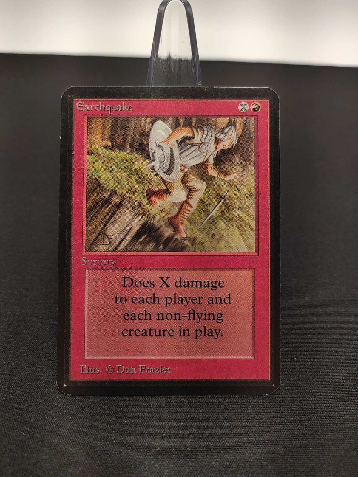 Mtg Earthquake Alpha Edition Regular SP+  Vintage Magic 