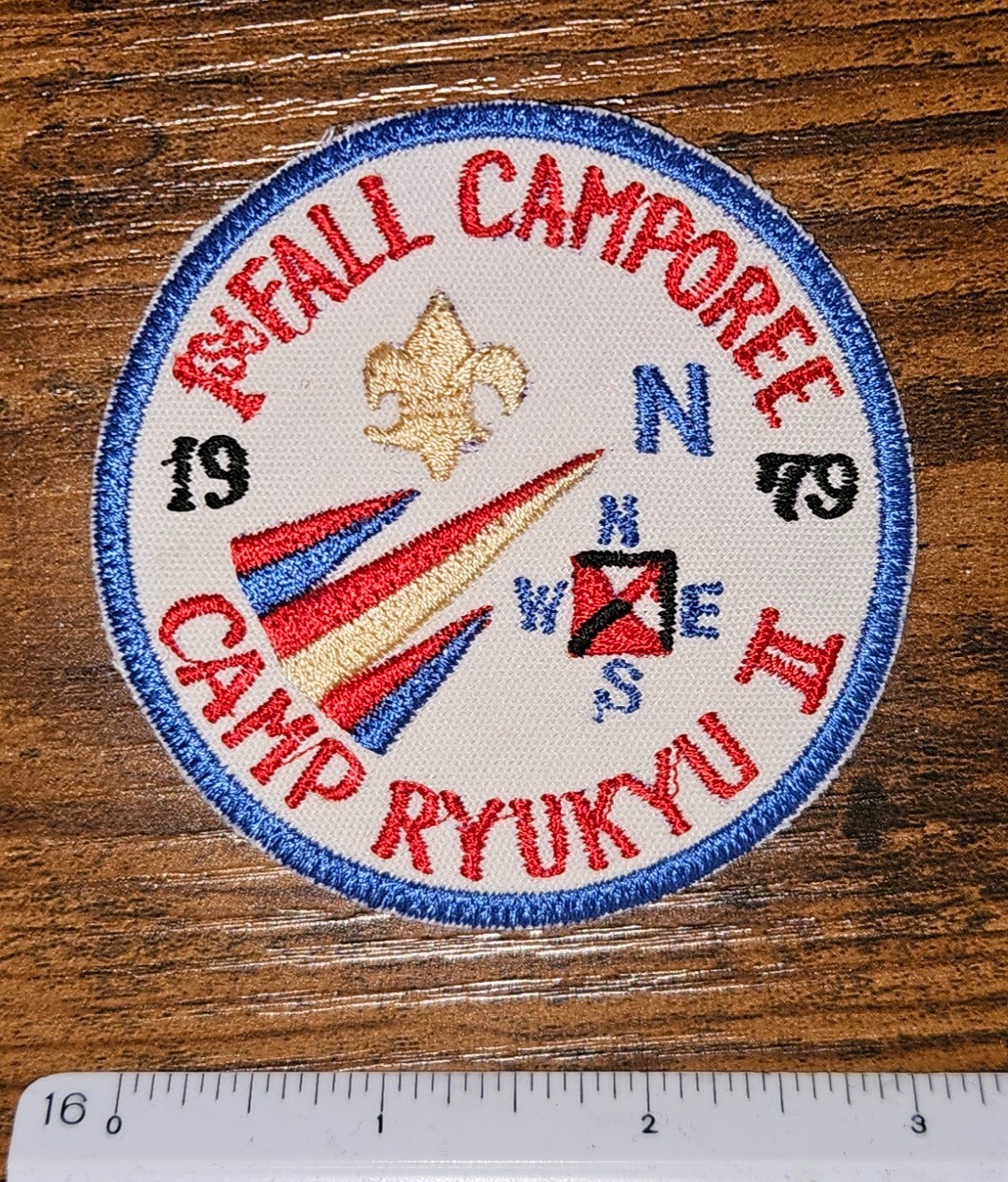 Far East Council 1979 Fall Camporee Camp Ryukyu II Vintage BSA Boy Scout Patch 