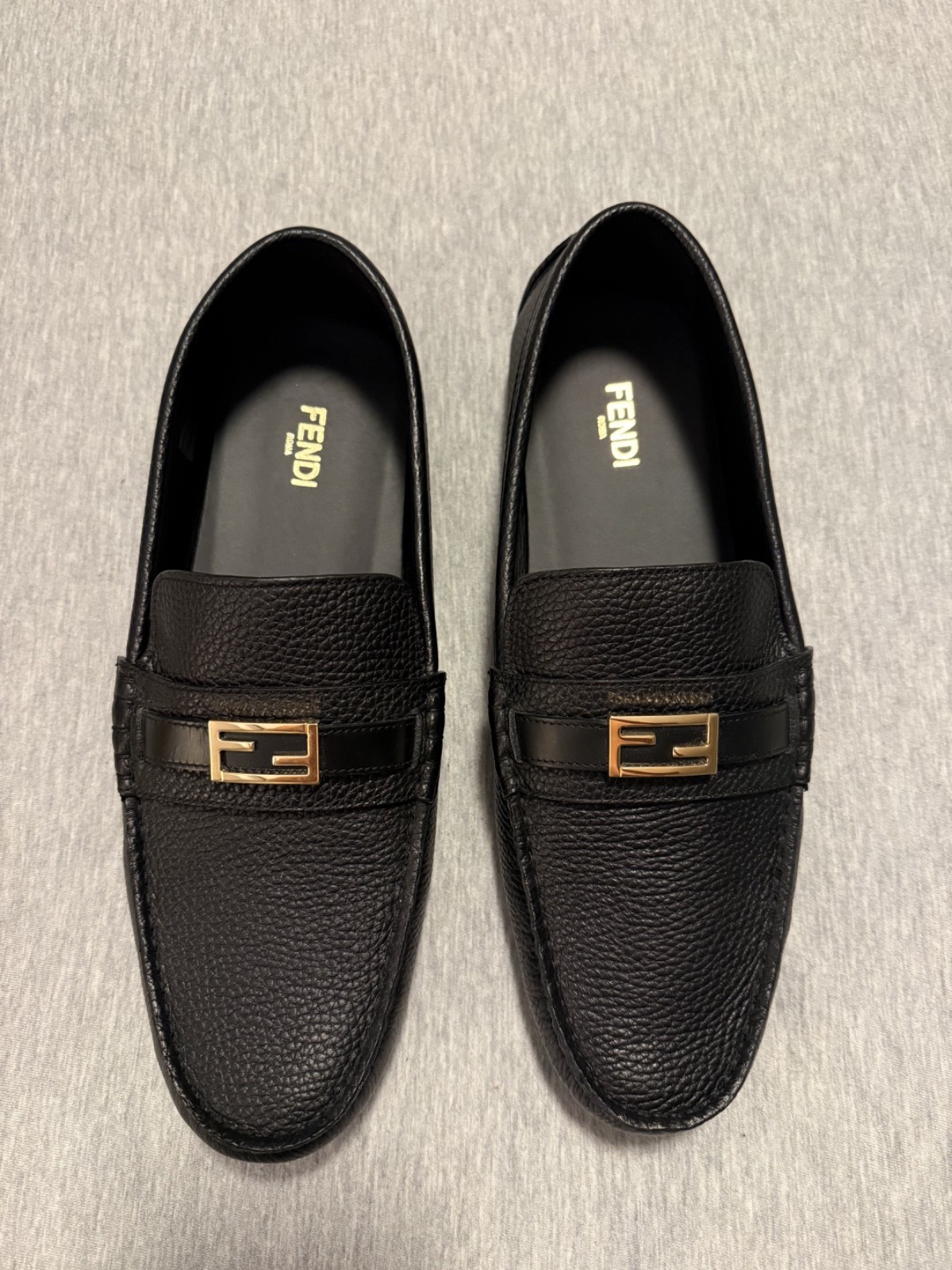 FENDI - Mocassino Leather Loafers