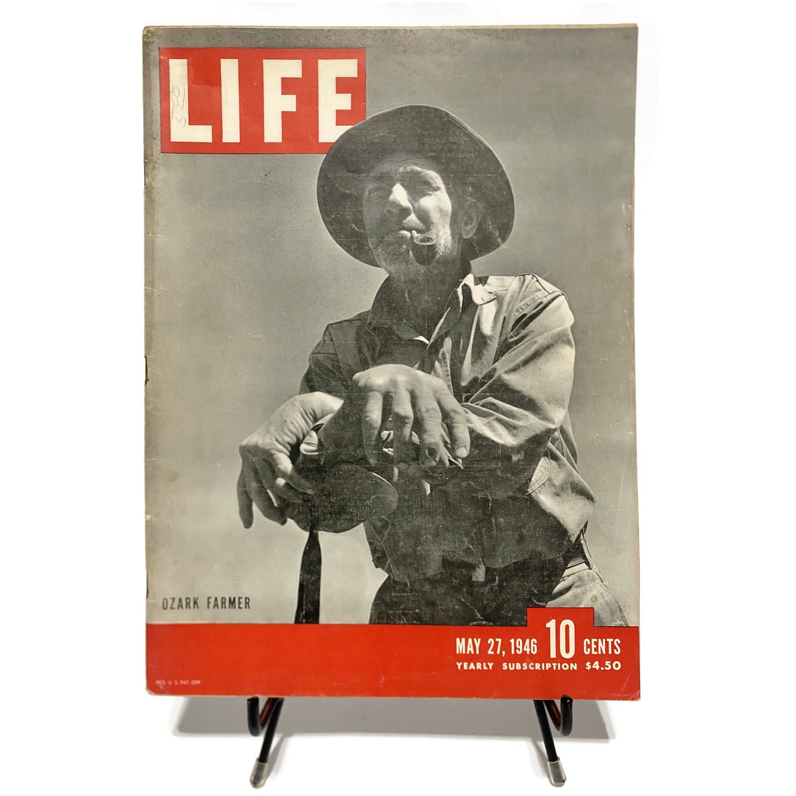 LIFE Magazine May 27 1946 Ozark Farmer Tom Moss Cover V-2 Rockets Vintage