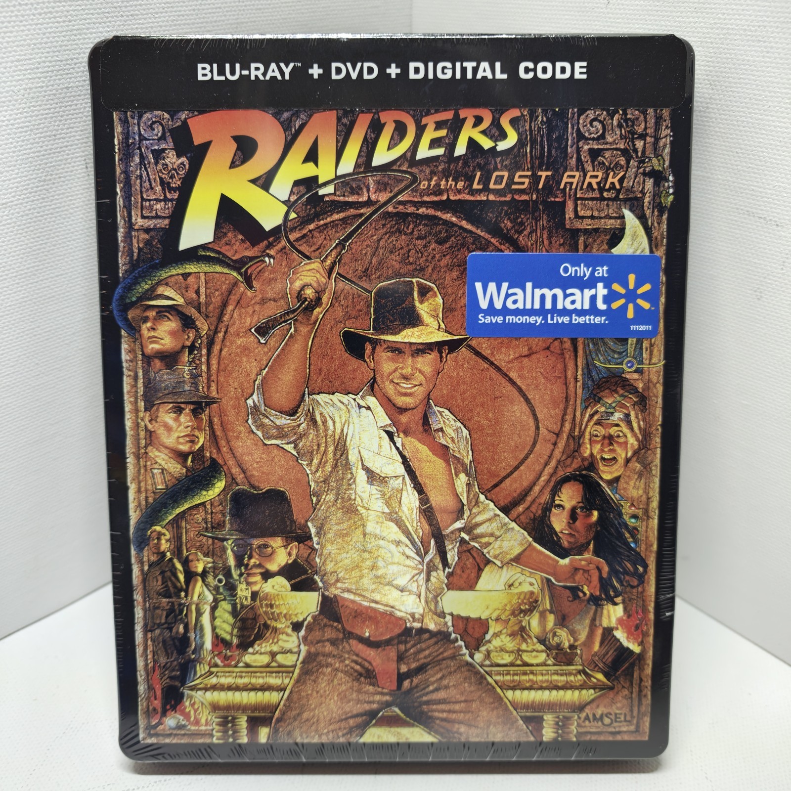 Indiana Jones and the Raiders of the Lost Ark [Blu-ray SteelBook] Rare OOP