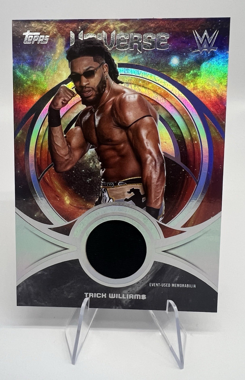 2026 Topps Universe WWE #UR-TW Trick Williams Universe Relics