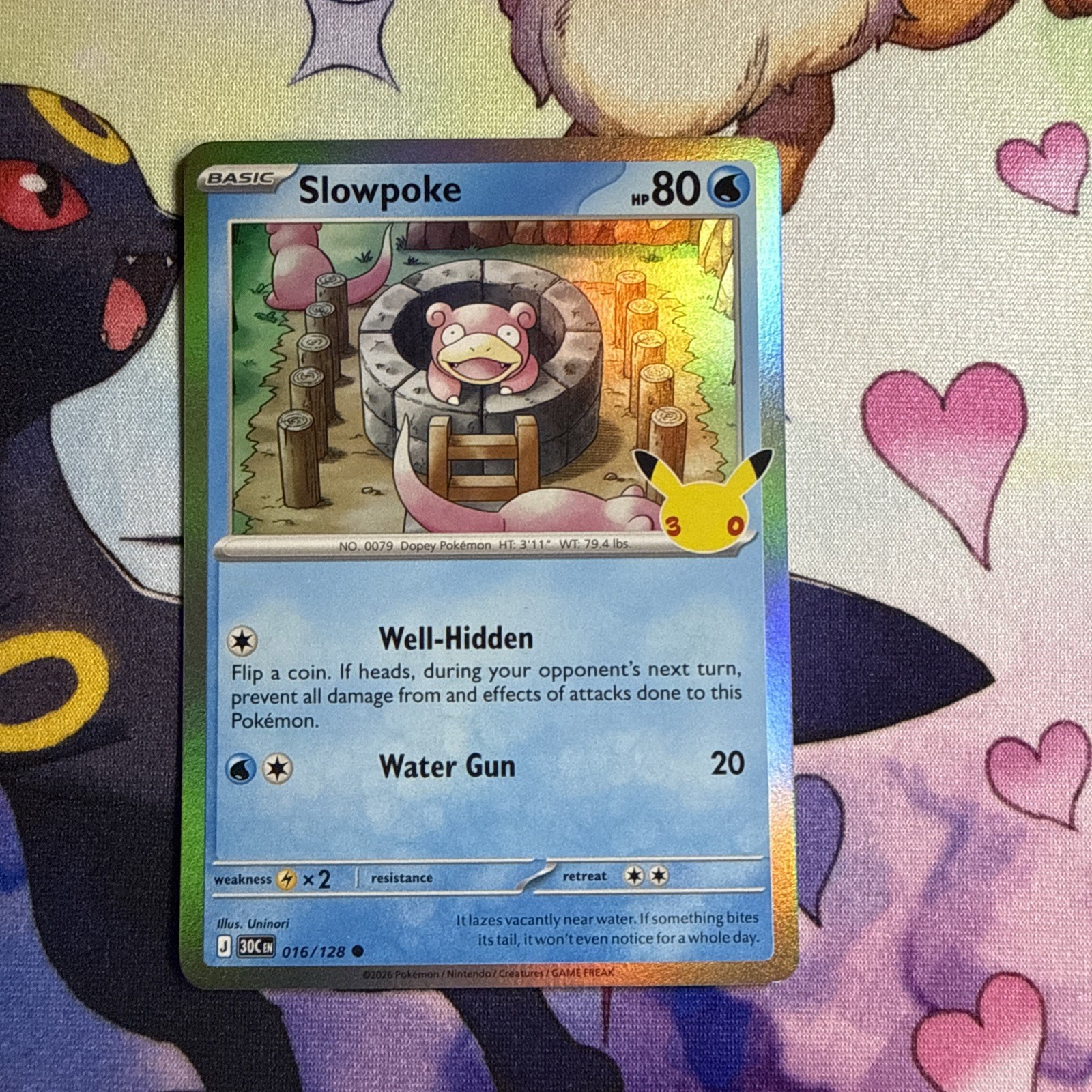 Slowpoke Holofoil [30C-016/128] NM