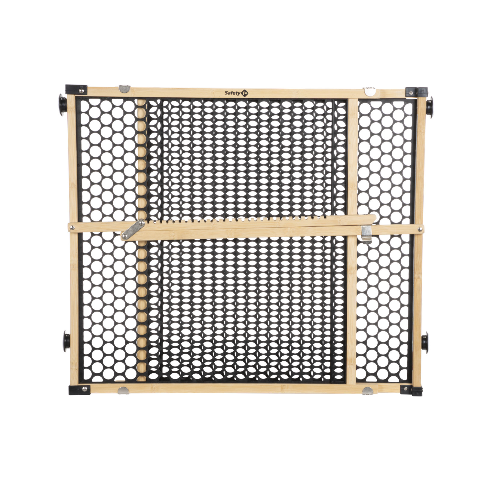 Safety 1st 24 Inch Kids/Baby/Pet Bamboo Multi-Use Wood Frame Gate