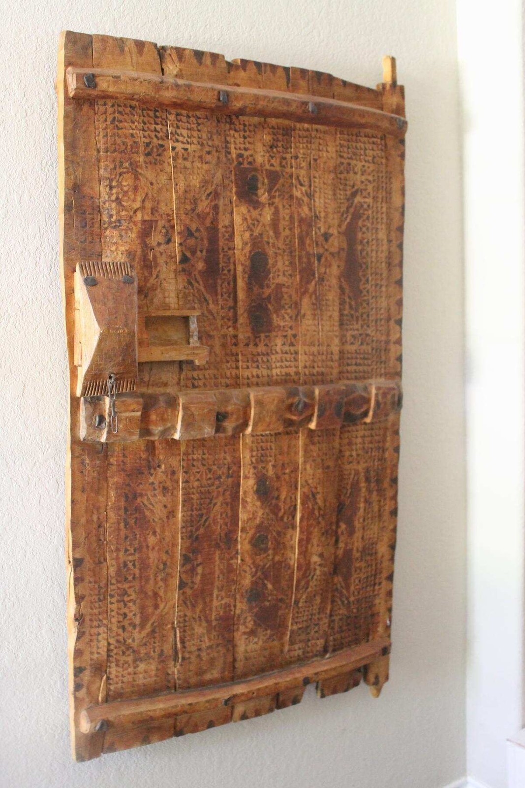 Antique Middle Eastern Village Door Saudi Arabia