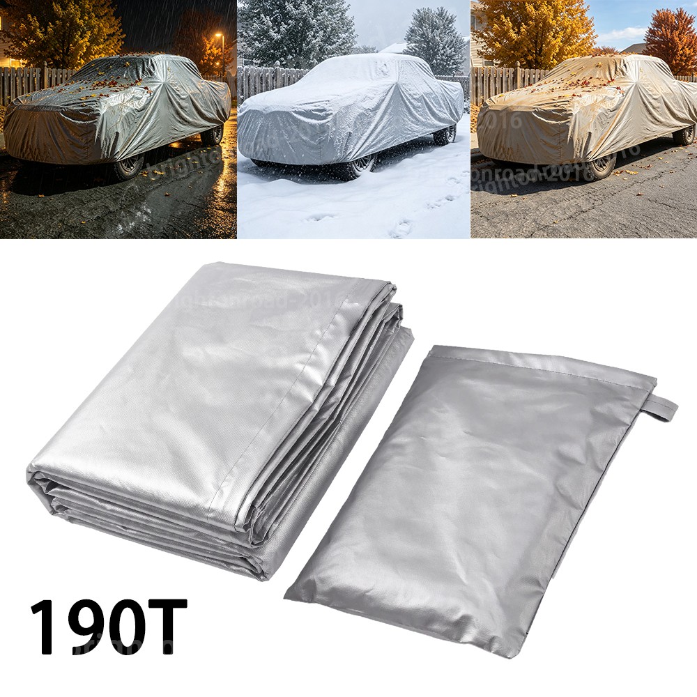 For Pickup Truck Cover Outdoor Breathable Waterproof Sun UV Rain Dust Protection