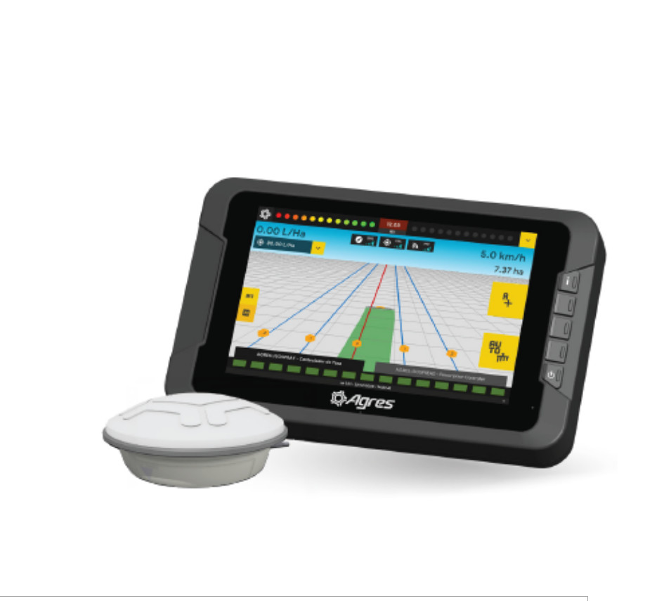 Agronave 7 Field Computer Navigation System GPS Agriculture 8408008
