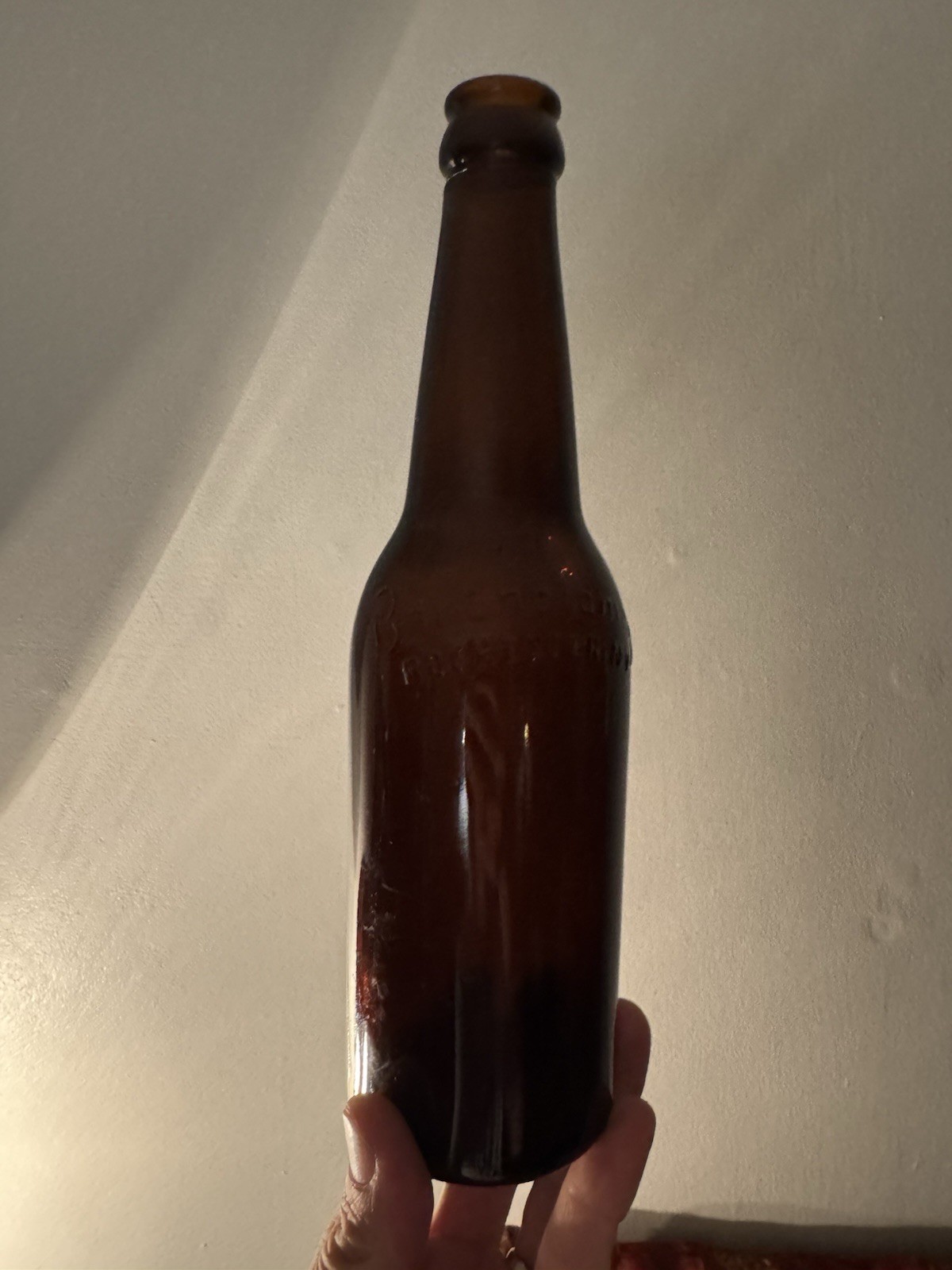 PRE-PROHIBITION Bartholomay Brewery ROCHESTER, N.Y. -DEEP AMBER  beer bottle 