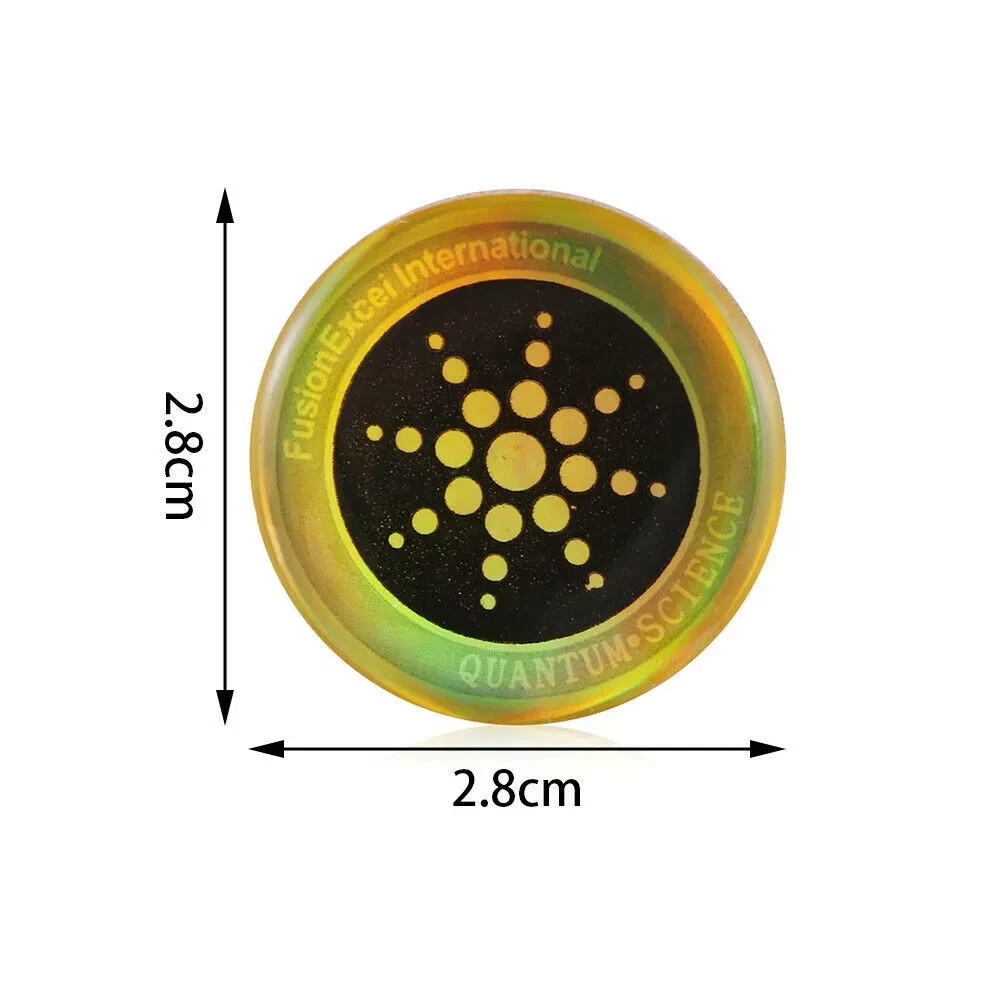Quantum Anti Radiation Shield 5G EMF Protection Sticker For Cell Phone Laptop PC