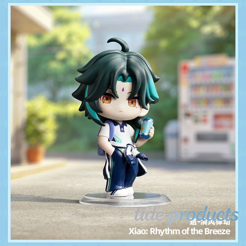 Official miHoYo Genshin Impact Academy's Light Shadow Poetry Figure Xiao Kinich
