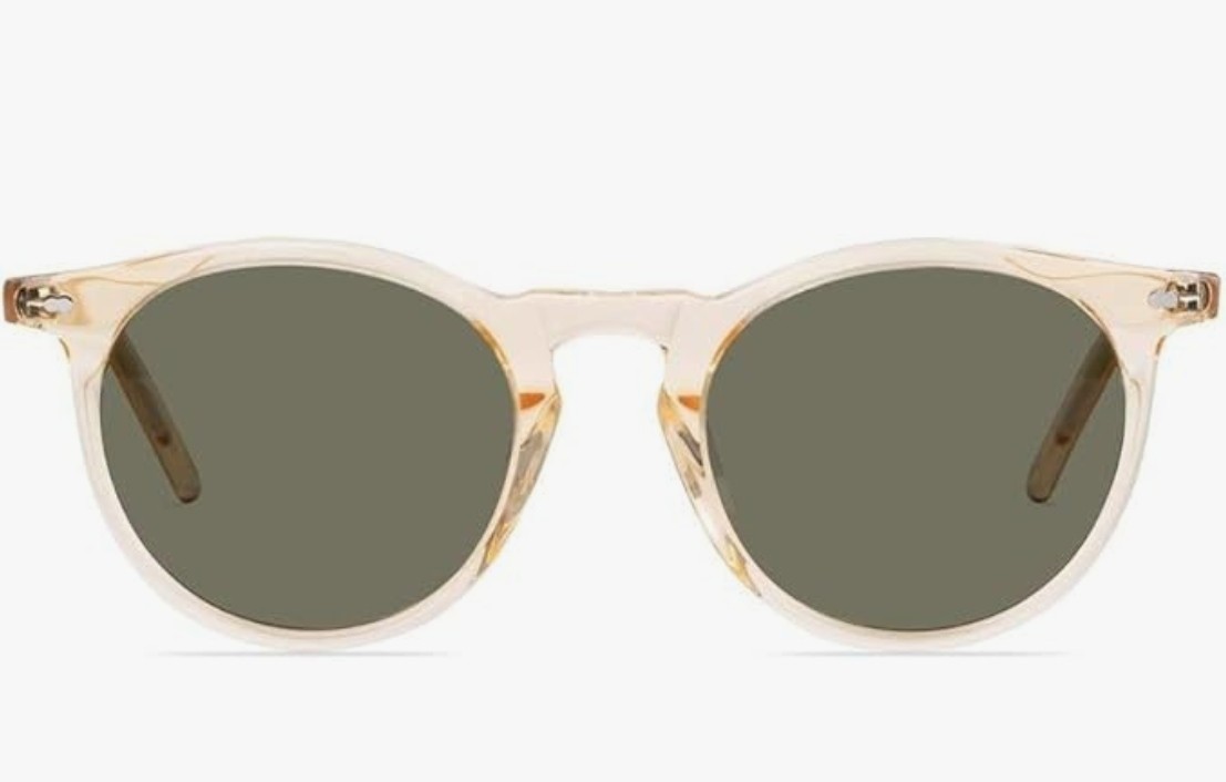 Christopher Cloos Paloma Minimalistic Polarized Sunglasses Champagne/Sun Christopher Cloos Paloma Minimalistic Polarized Sunglasses Champagne/Sun