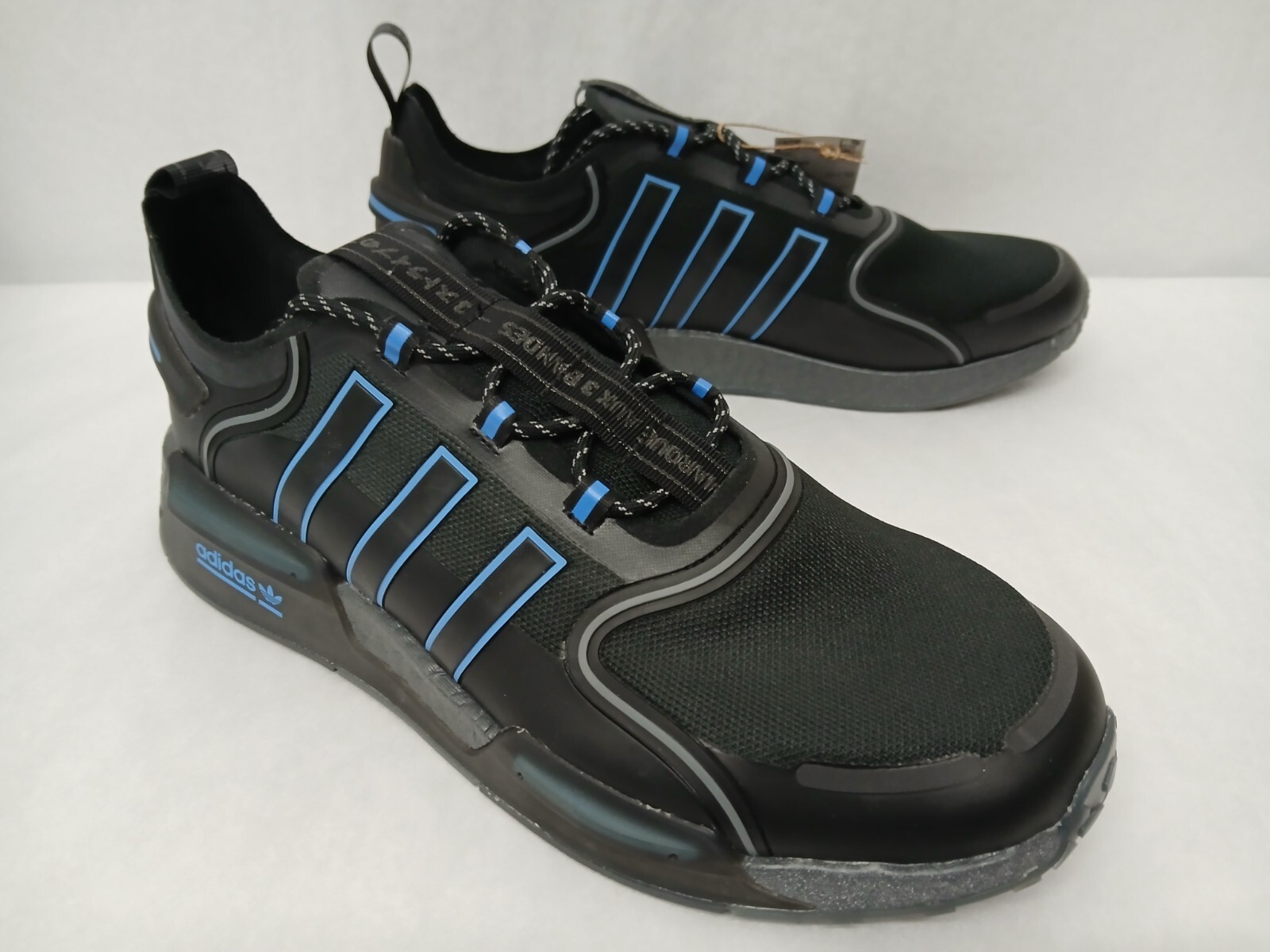 Adidas Originals Men\'s NMD_V3 Athletic Shoes HQ6637 Black Pulse Blue Sz 9-13