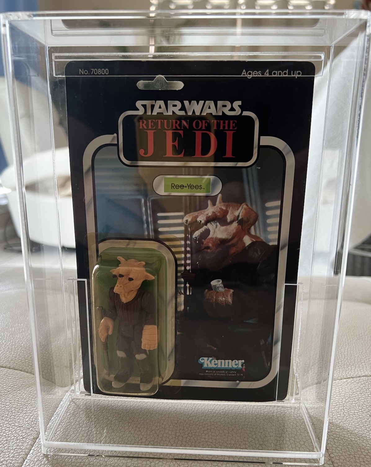 Star Wars - 1983 ROTJ Ree-Yees 77 Back MOC Vintage Kenner figure Star Wars - 1983 ROTJ Ree-Yees 77 Back MOC Vintage Kenner figure