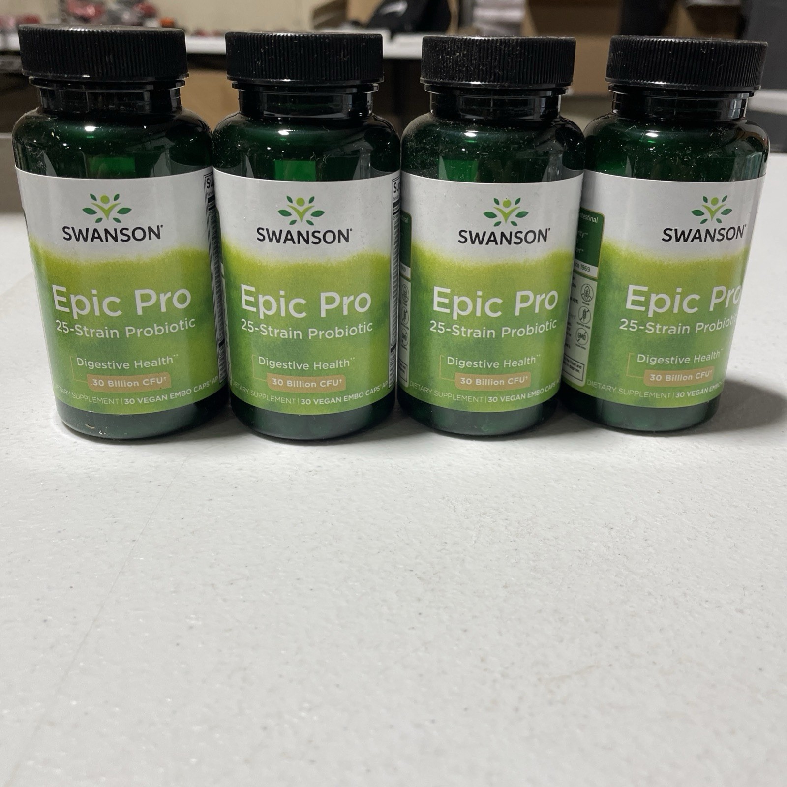 Epic-Pro 25-Strain Probiotic 30 Billion CFU Digestive Health 30 Caps (pack Of 4) Epic-Pro 25-Strain Probiotic 30 Billion CFU Digestive Health 30 Caps (pack Of 4)