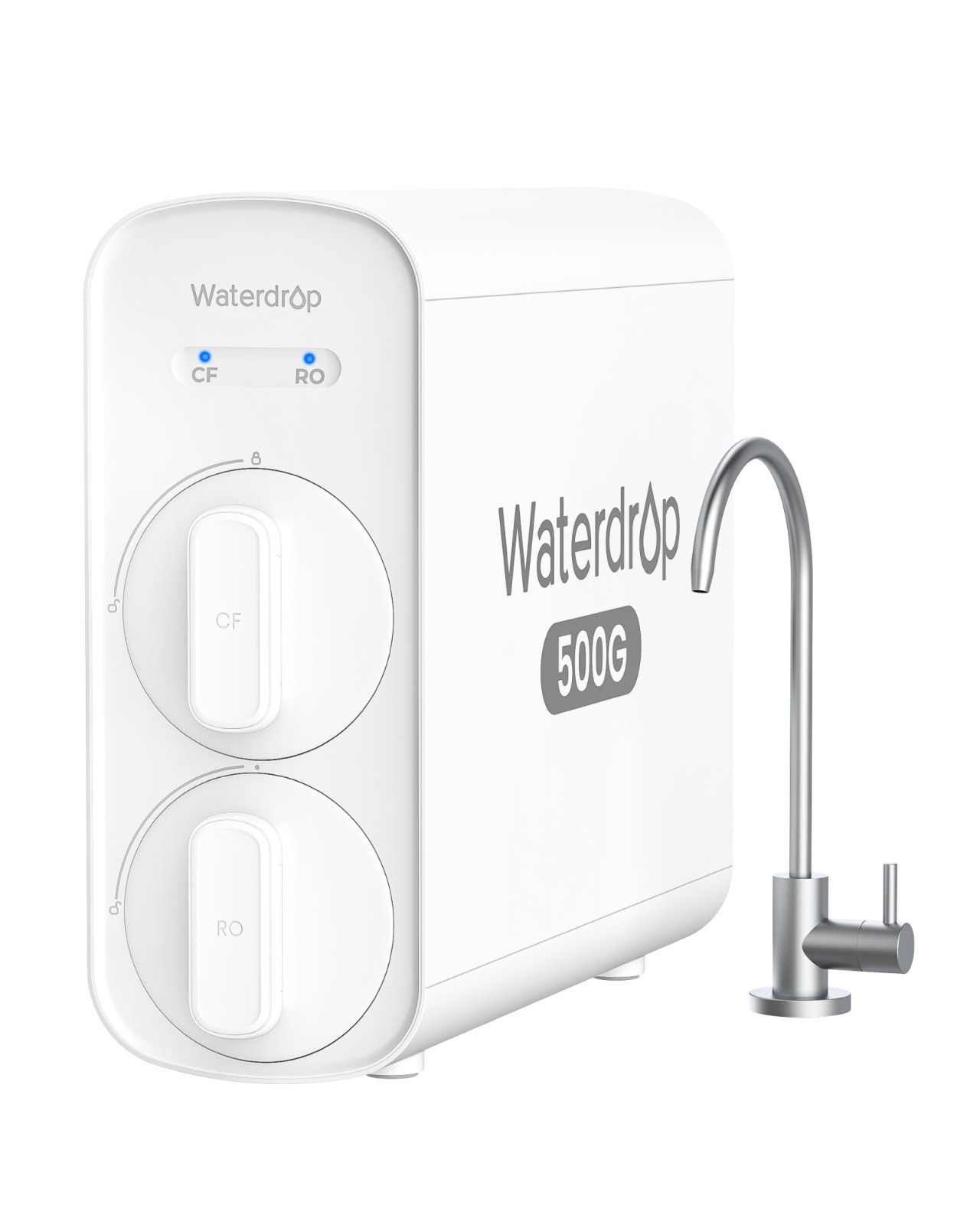 Waterdrop G5P500 Reverse Osmosis Water Filter, NSF/ANSI 372 Certified,  500GPD