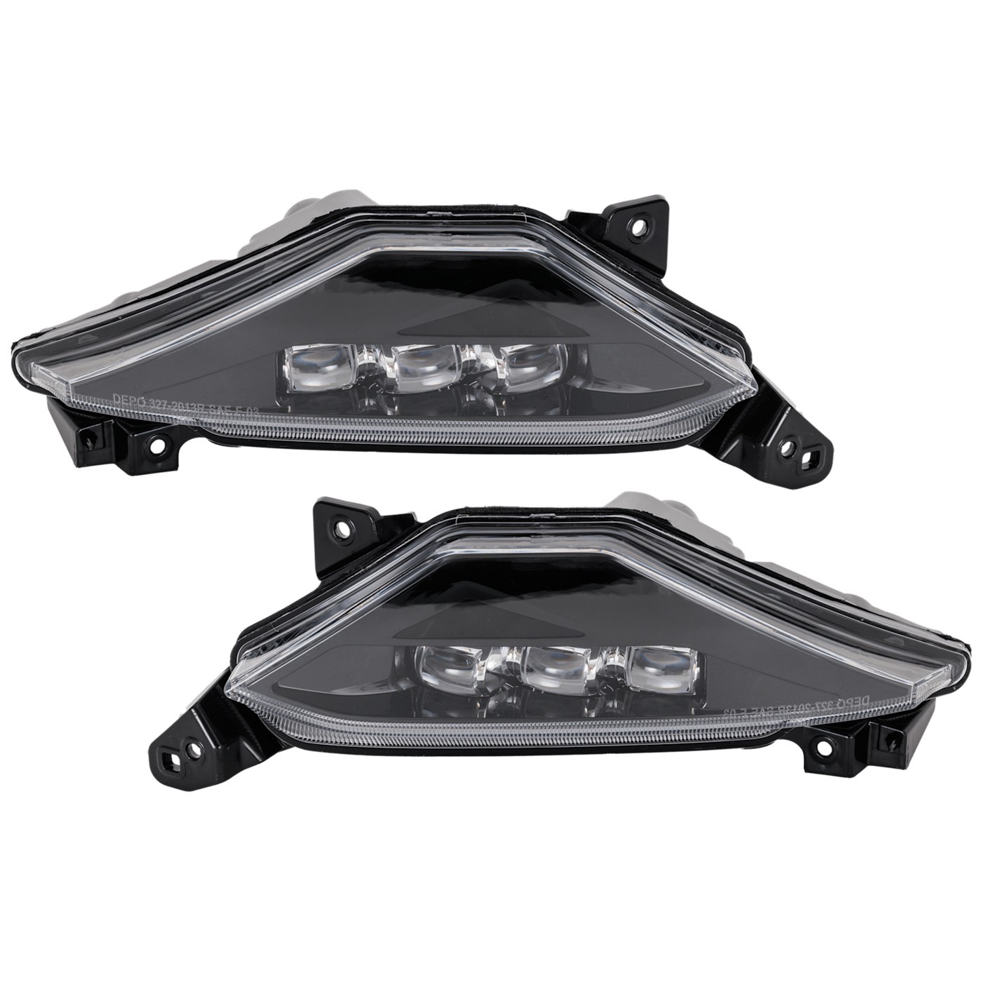 Set of 2 Fog Lights Front Driver & Passenger Side for Acura MDX 2022-2024 Pair