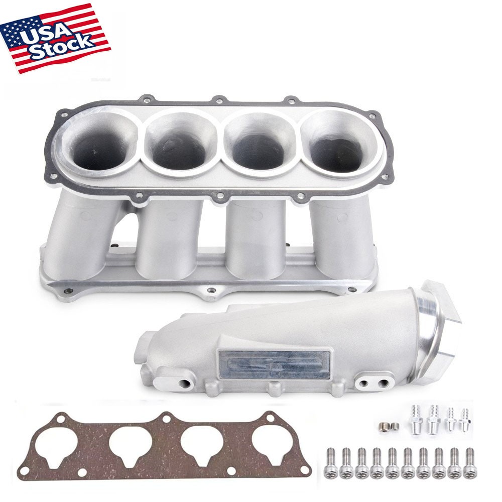 Ultra Street Intake Manifold for Honda K-Series K20A K20A2 K20Z1 K24A1 - Silver