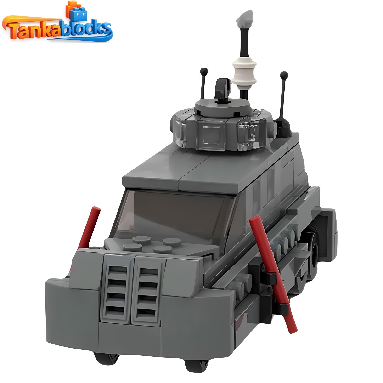 MOC-216529 Tornado Interception Car TIV2 building blocks Toys Set