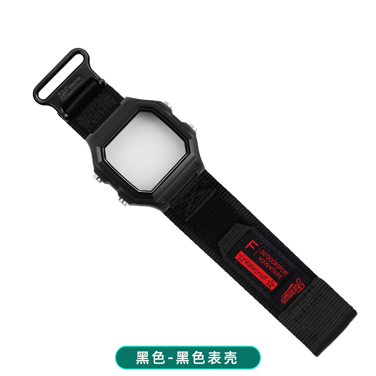 For CASIO WS-1700H Upgrade Stainless Steel Watch Case Nylon Watch Strap Mod Kit For CASIO WS-1700H Upgrade Stainless Steel Watch Case Nylon Watch Strap Mod Kit