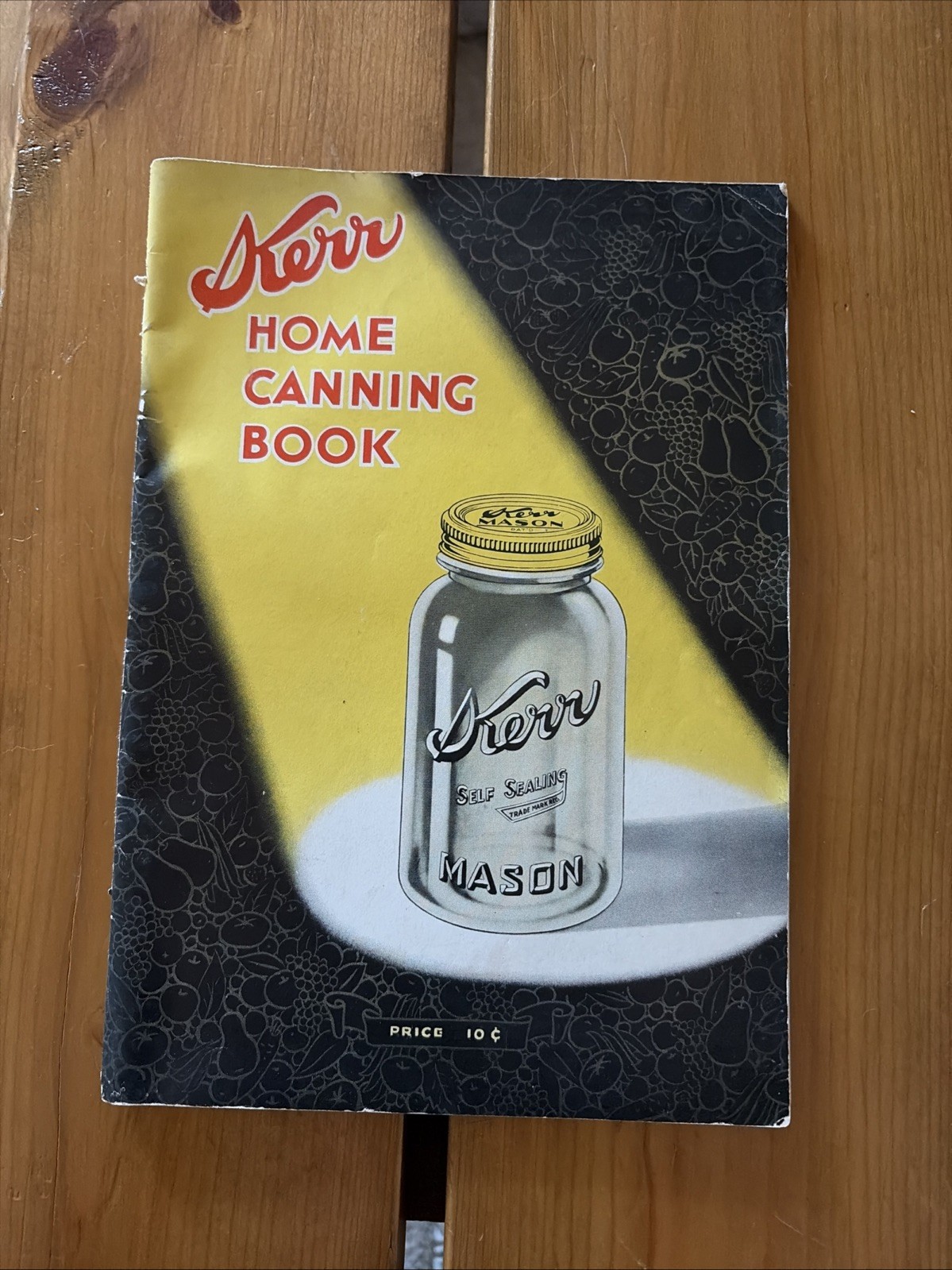Vintage 1937 Kerr Glass Mfg Co Home Canning Book