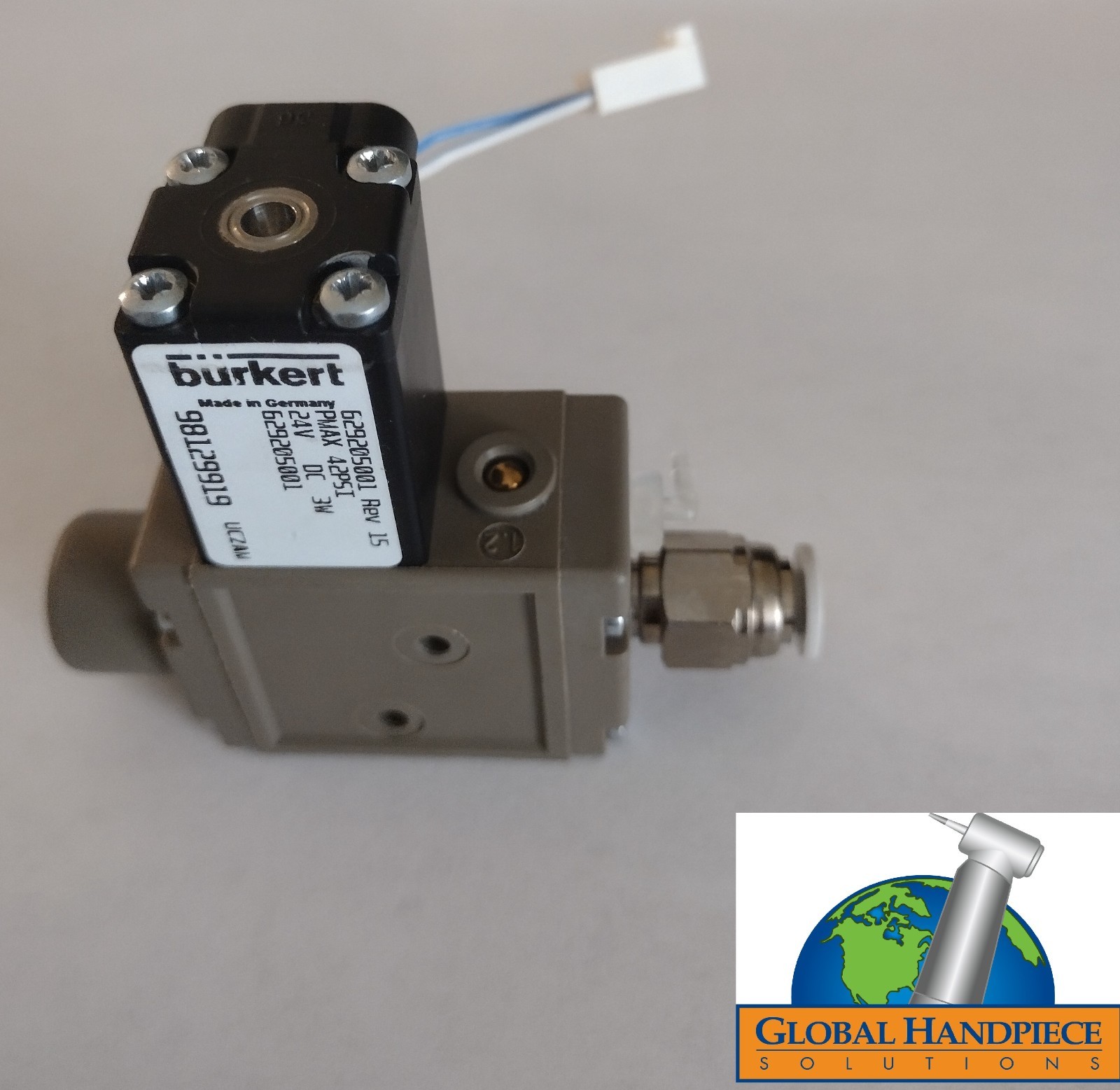 REBUILT OEM Solenoid for Dentsply SPS Cavitron Gen 124 and 121 models