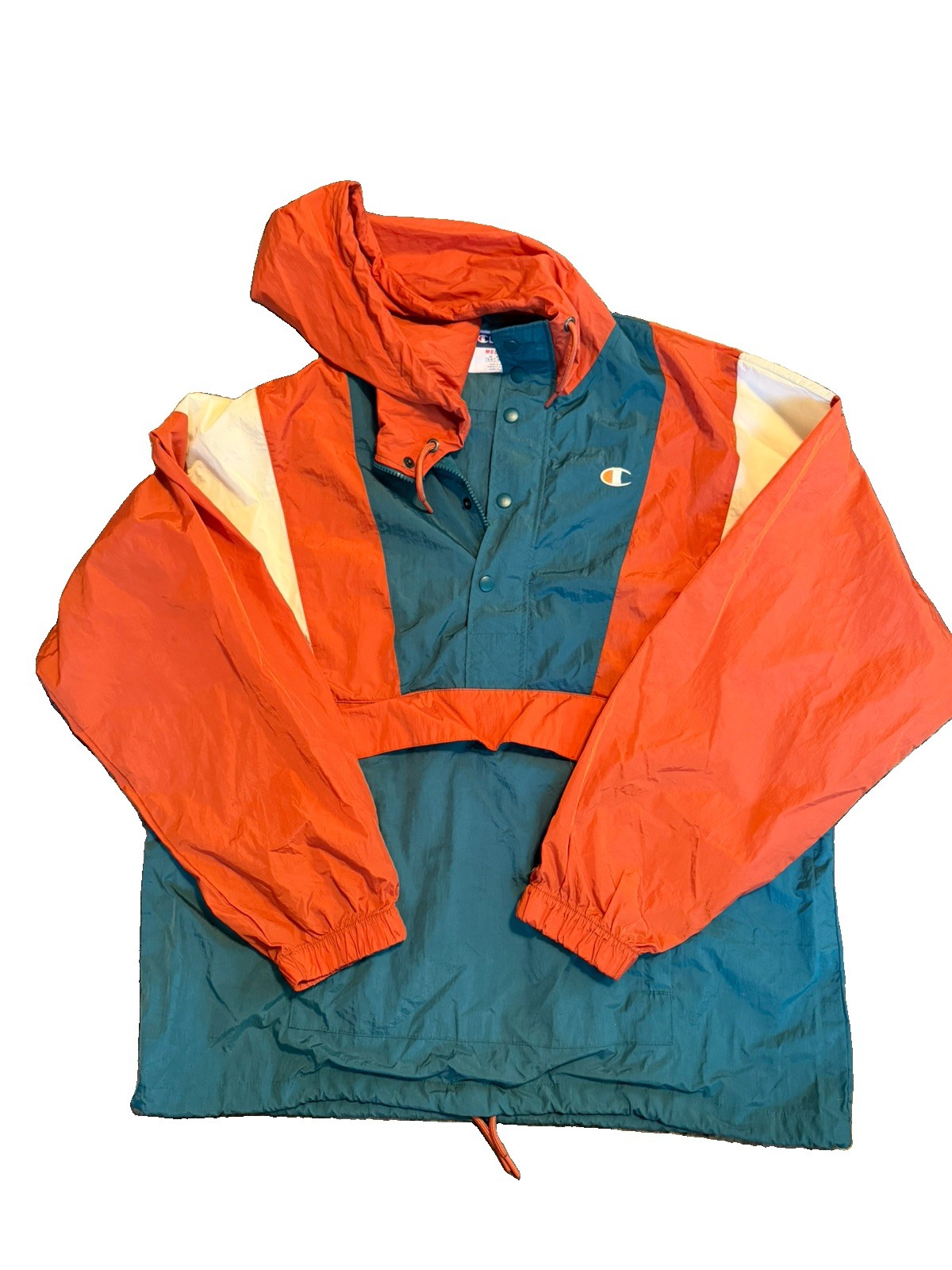 Rare Vintage 60s Champion Windbreaker Jacket Medium Green Hooded Miami Dolphin Rare Vintage 60s Champion Windbreaker Jacket Medium Green Hooded Miami Dolphin