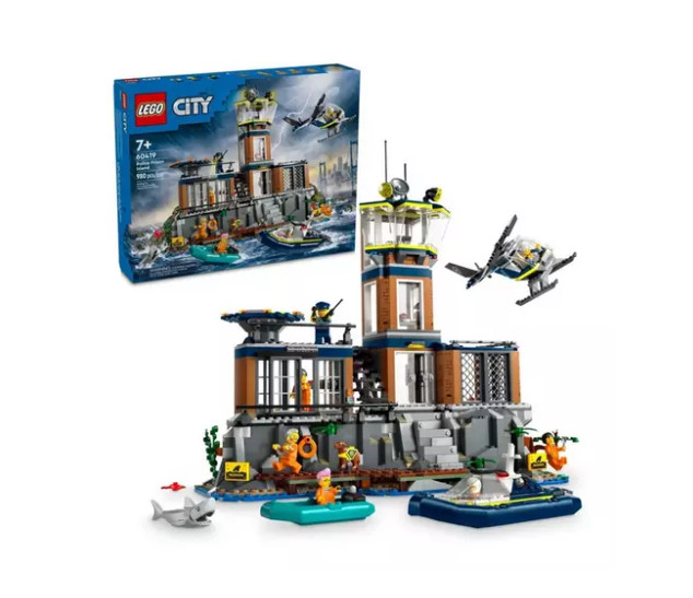 LEGO City Police Prison Island 60419 Building Set NEW