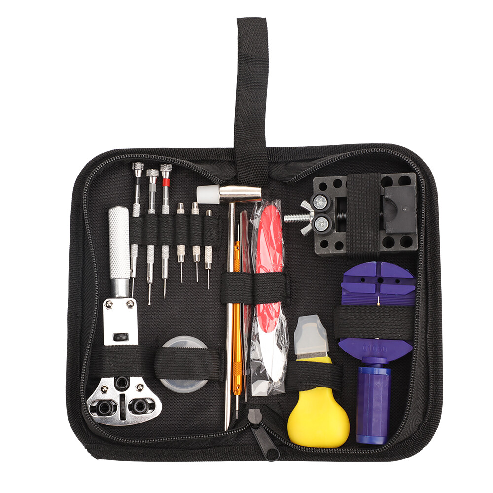 Watch Repair Tool Set 147pc Battery Kit w Carry Bag Professional