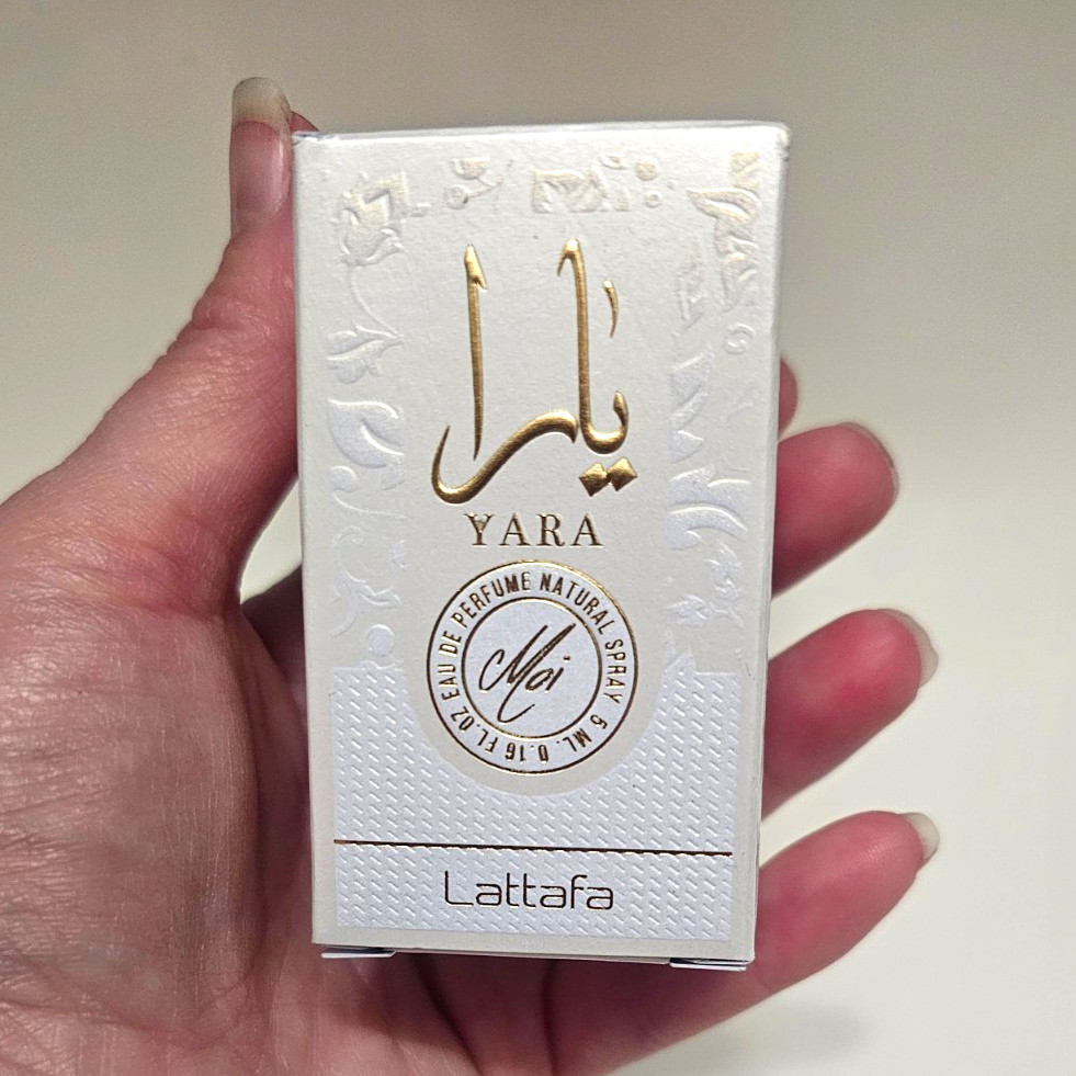 Lattafa Yara Eau de Parfum Spray Travel Size 0.34 fl oz Fragrance MPN Yara
