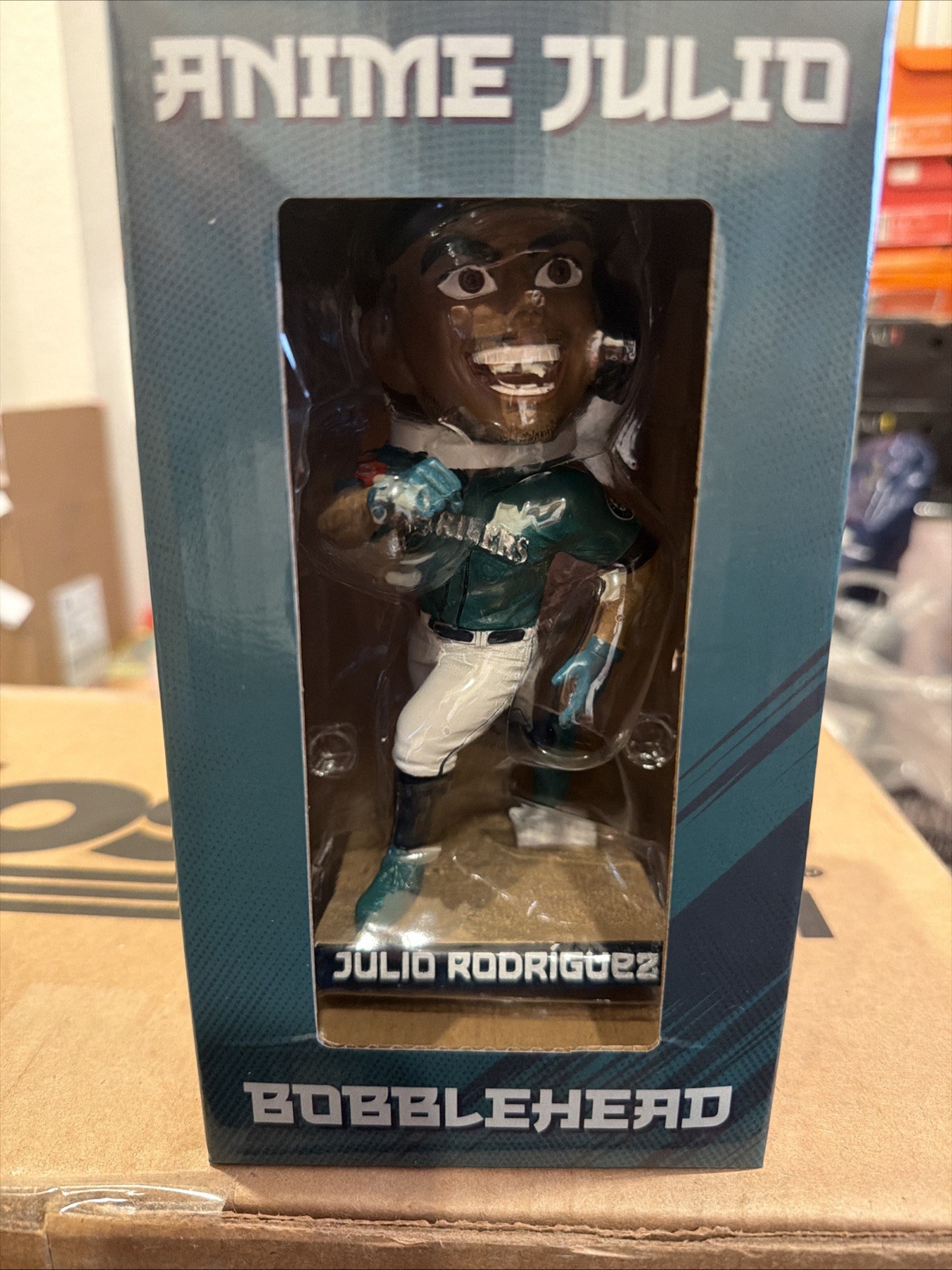 2026 Special Ticket Julio Rodriguez Anime Bobblehead RARE SGA 2026 Special Ticket Julio Rodriguez Anime Bobblehead RARE SGA