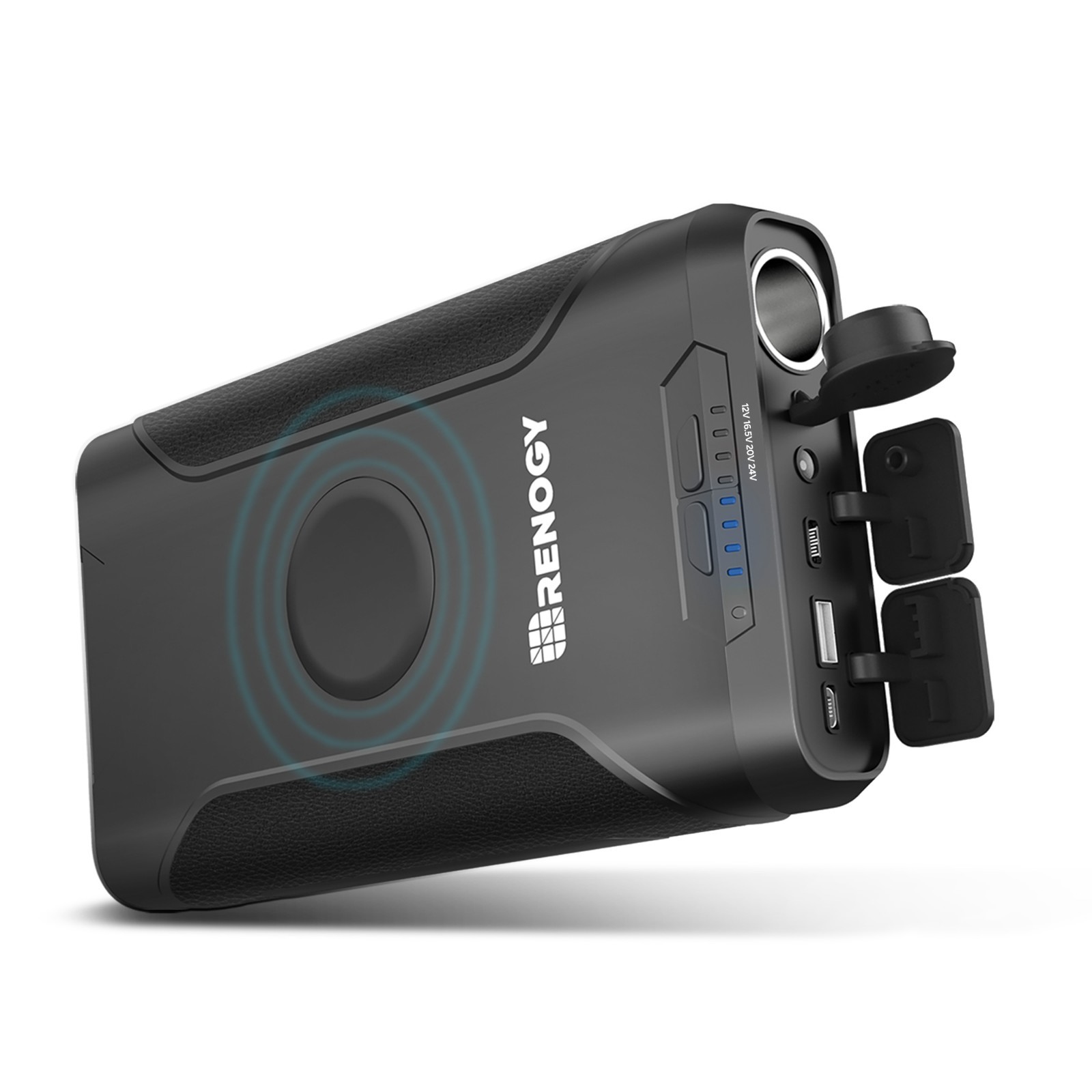 Renogy 72000mAh 266Wh 12v Power Bank with 40W PD, Brick-Sized CPAP Battery