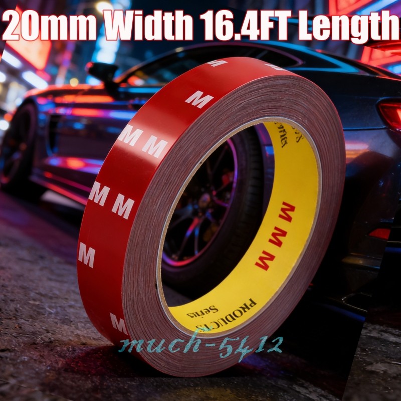 Automotive Double-Sided Adhesive Tape for Strong Permanent Car Exterior Repair
