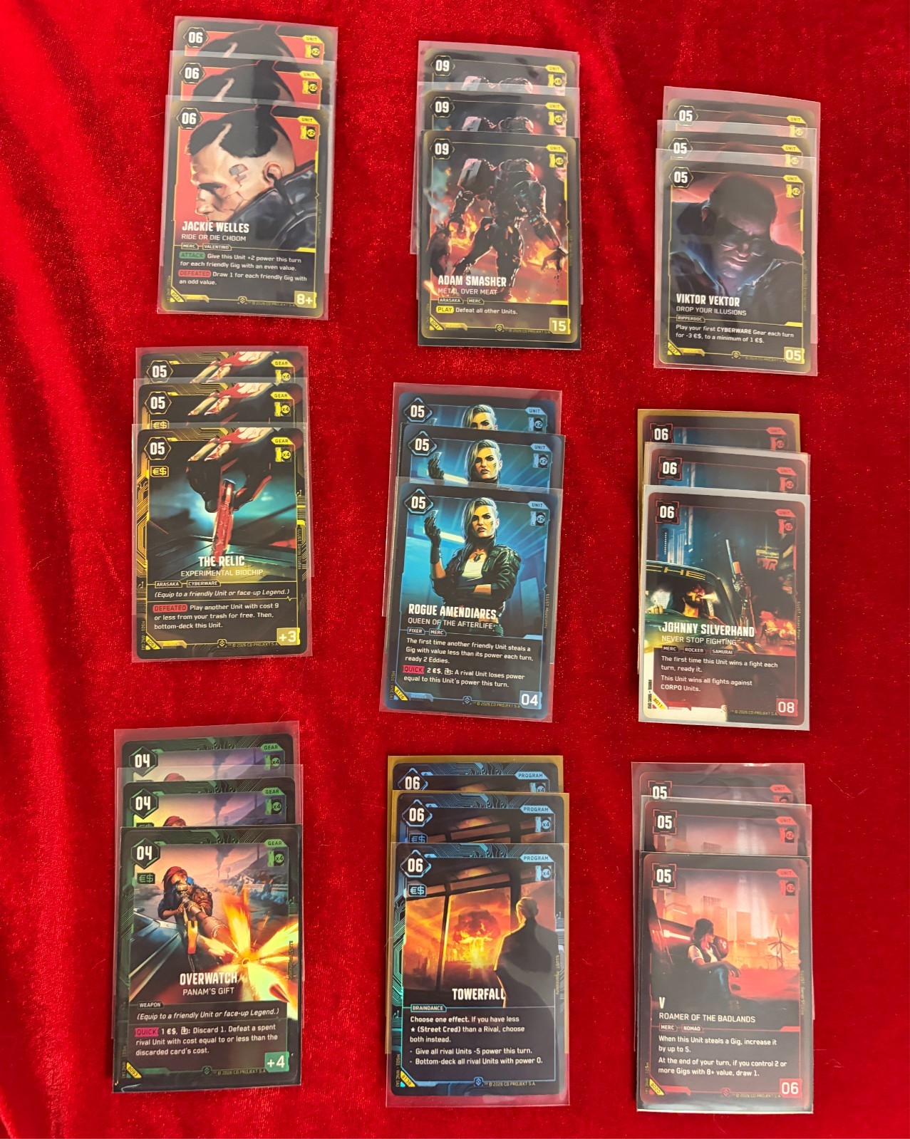 🔥 CYBERPUNK TCG — 9-CARD BUNDLE🔥 Market Value: $162 • Special Discount Package
