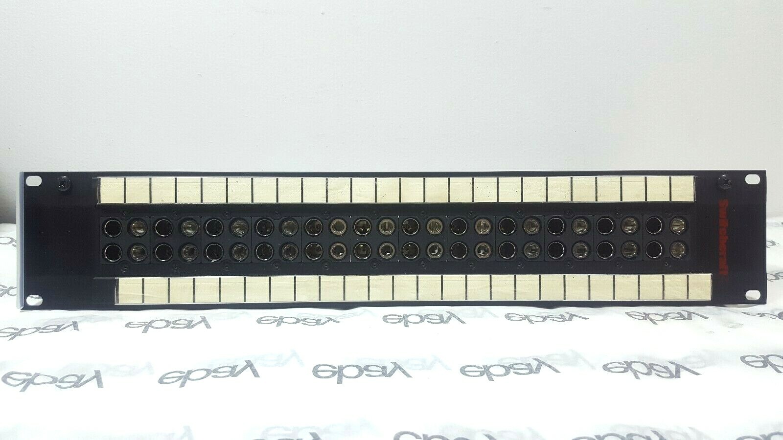 Switchcraft VPP Series Audio Video Patch Bay 24 Point VJSDNT and TRS Jacks 