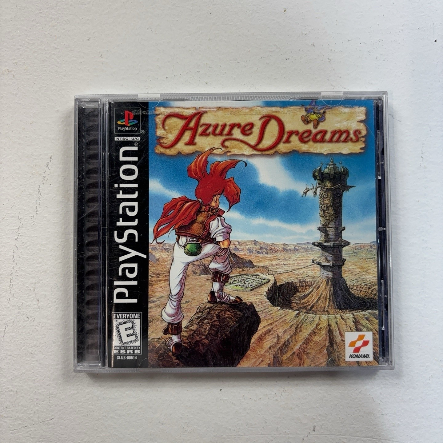 Azure Dreams PlayStation PS1 Complete CIB Konami Role Playing NTSC-U/C 1998