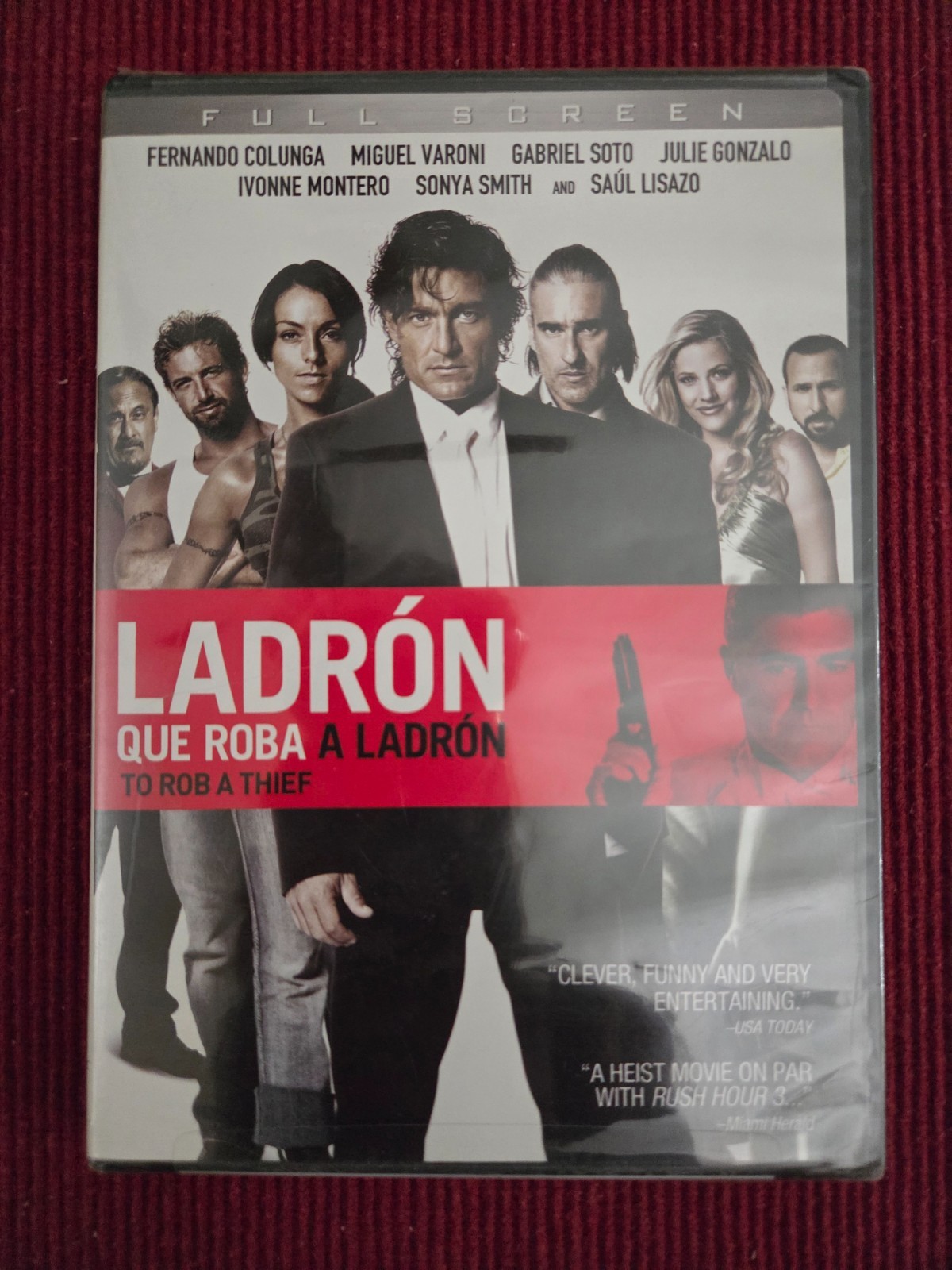 LADRON QUE ROBA A LADRON - FULL SCREEN DVD - 2007 - BRAND NEW - *FREE SHIPPING*