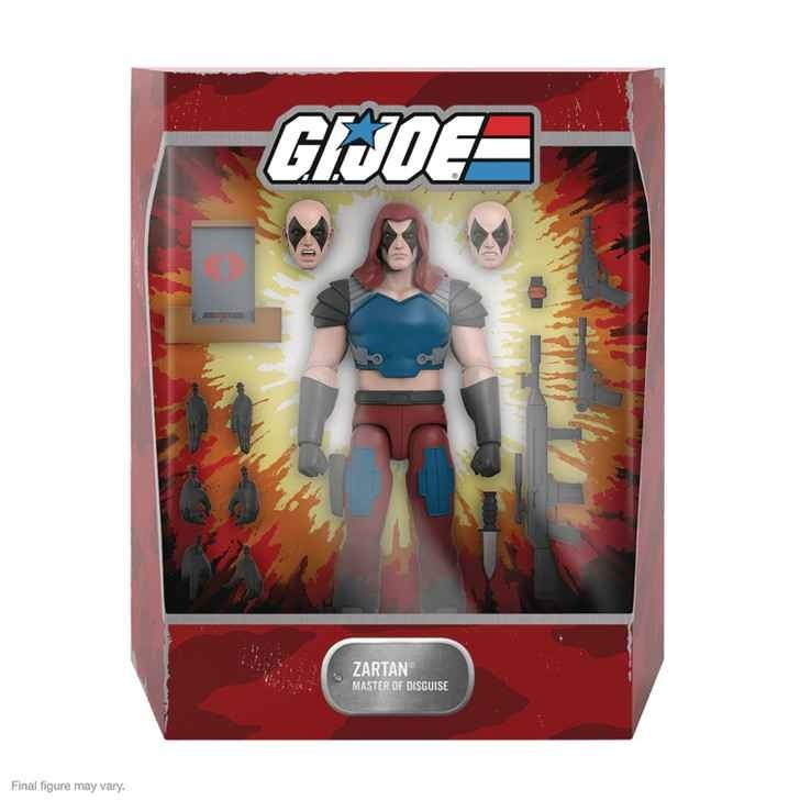 Super7 GI Joe Ultimates Storm Shadow Camouflage And Zartan