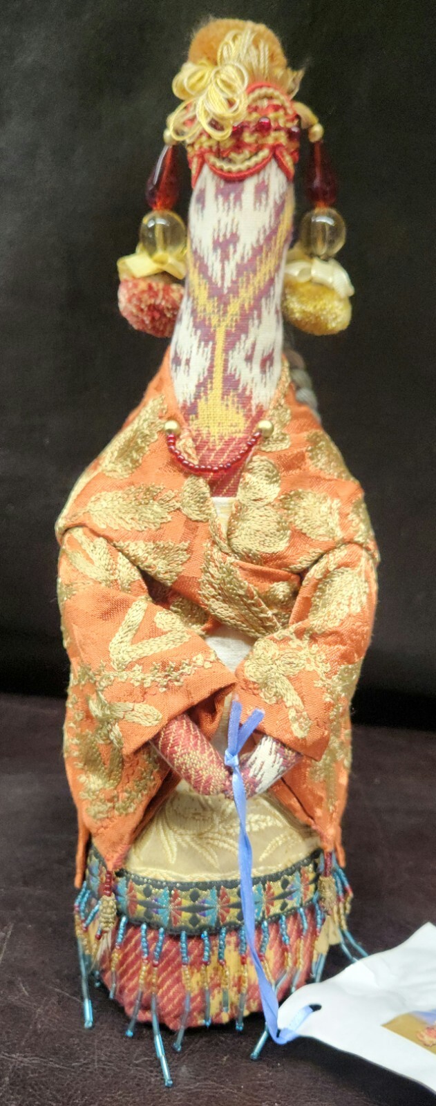 Miko Kami Doll by Bahira, 2010, Female Spirit, Handmade, 12\