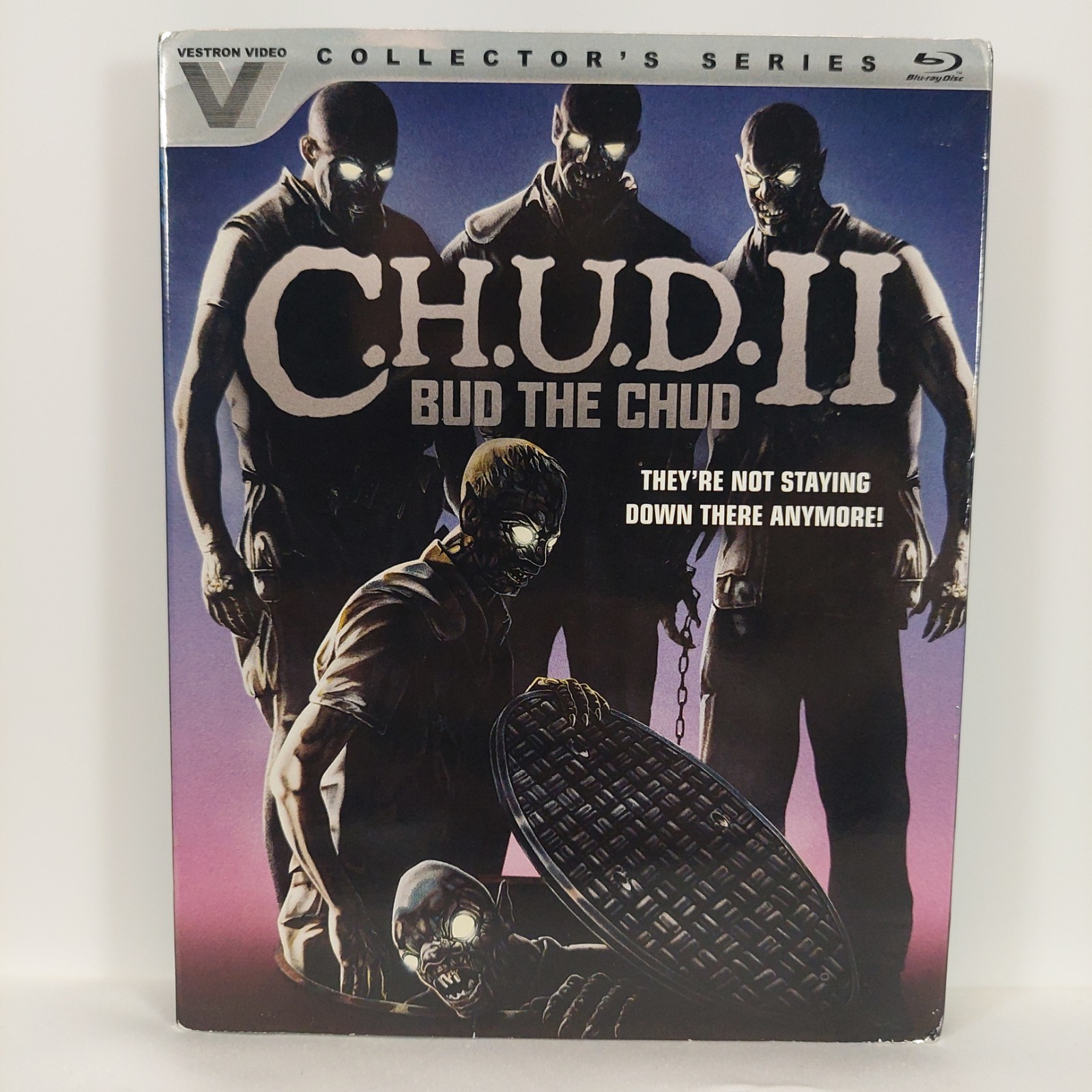 C.H.U.D II : 2 Bud the Chud Blu-ray & Slipcover * Vestron Collector's Series *