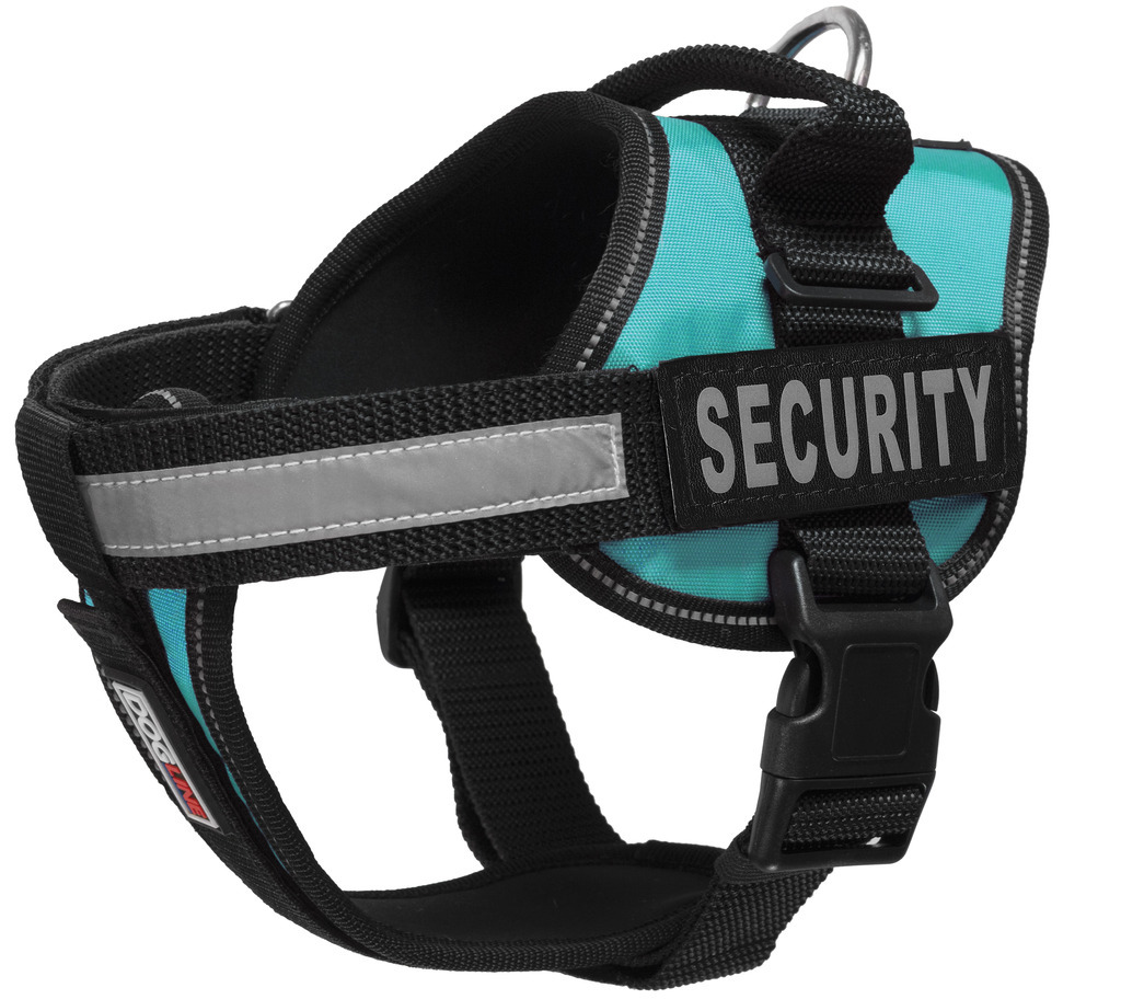 SECURITY BODY GUARD DOG Vest with Removable Reflective Patch Size 15\