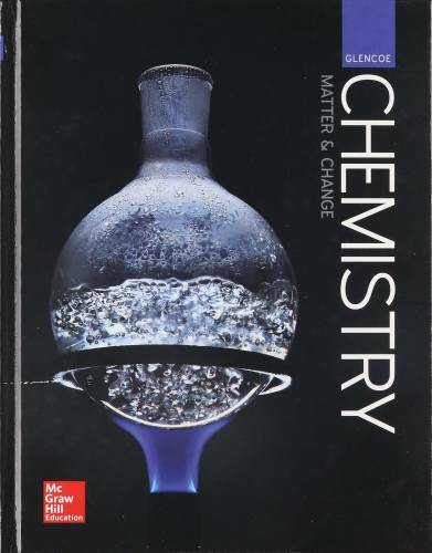 Glencoe Chemistry: Matter and Change, Student Edition - Hardcover - GOOD Glencoe Chemistry: Matter and Change, Student Edition - Hardcover - GOOD